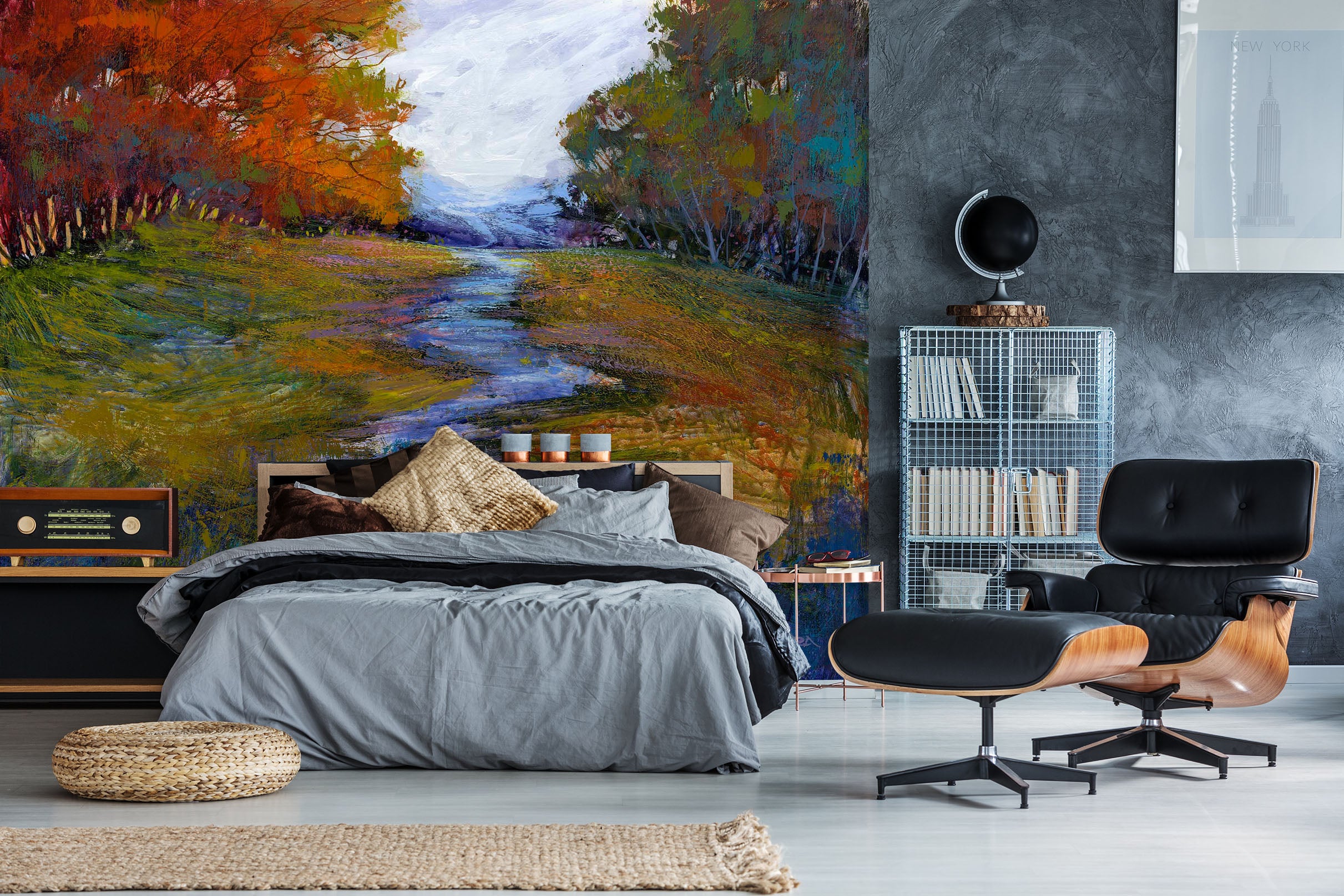 3D Clear Stream 1545 Michael Tienhaara Wall Mural Wall Murals