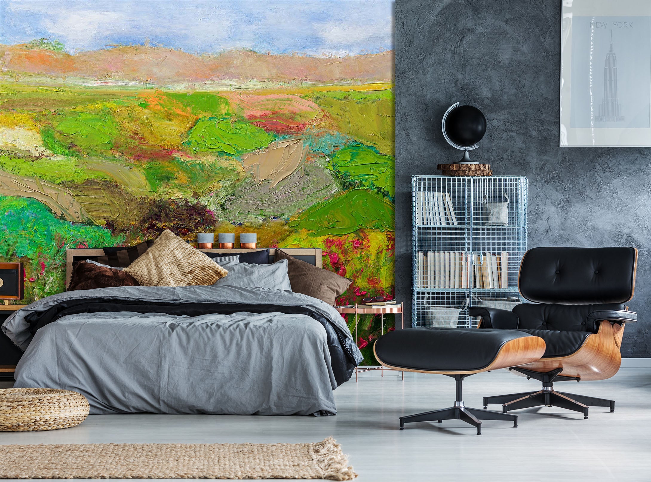 3D Red Roses 222 Allan P. Friedlander Wall Mural Wall Murals