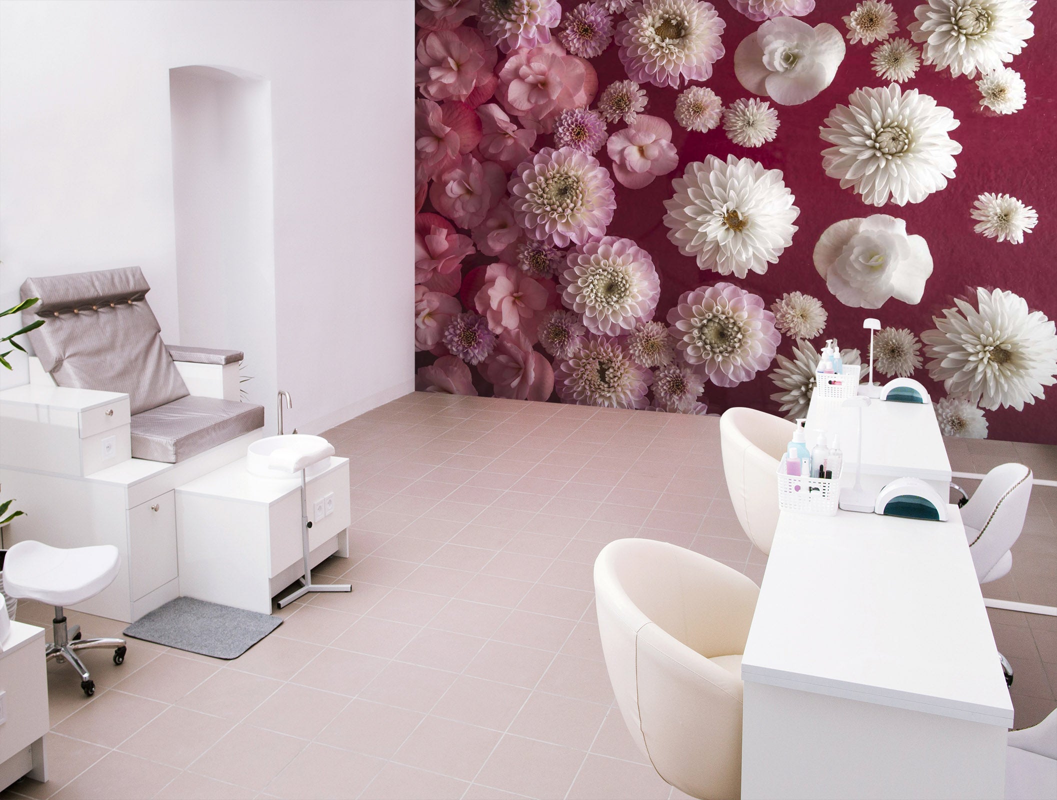 3D Peony Flower 009 Assaf Frank Wall Mural Wall Murals