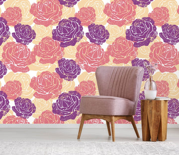 3D Graffiti Paint Flower 586 Wallpaper AJ Wallpaper 