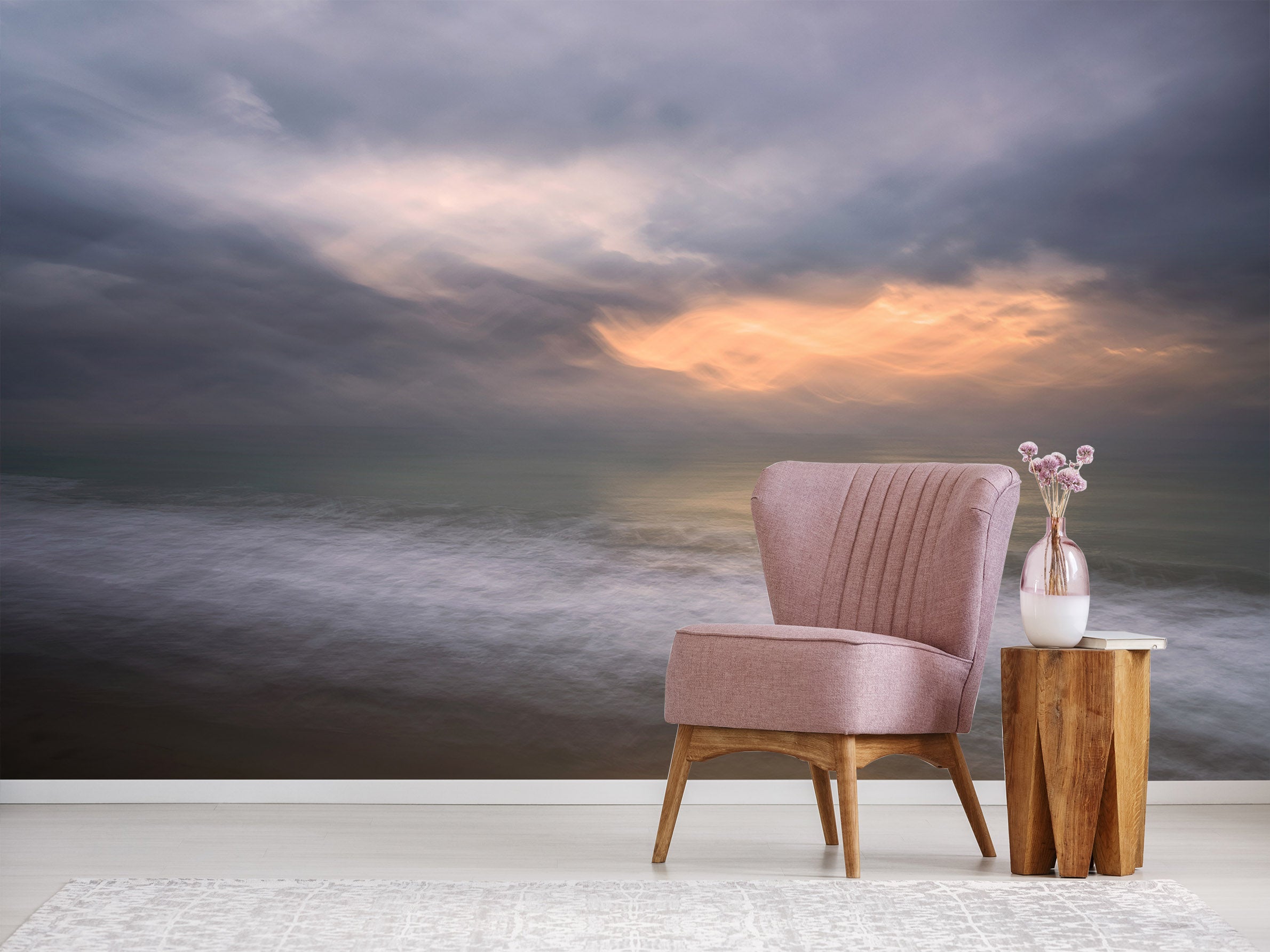 3D Misty Sunrise 1416 Marco Carmassi Wall Mural Wall Murals