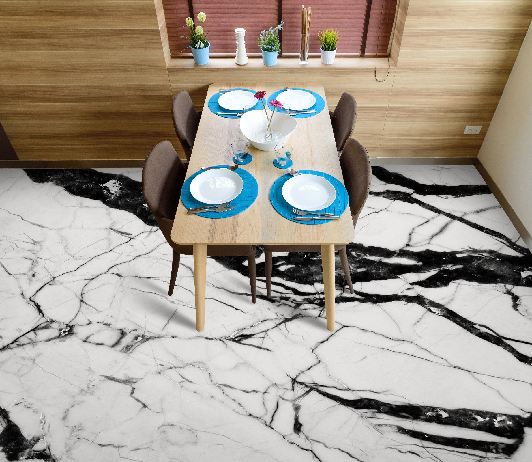 3D Black Spread 1183 Floor Mural  Wallpaper Murals Self-Adhesive Removable Print Epoxy