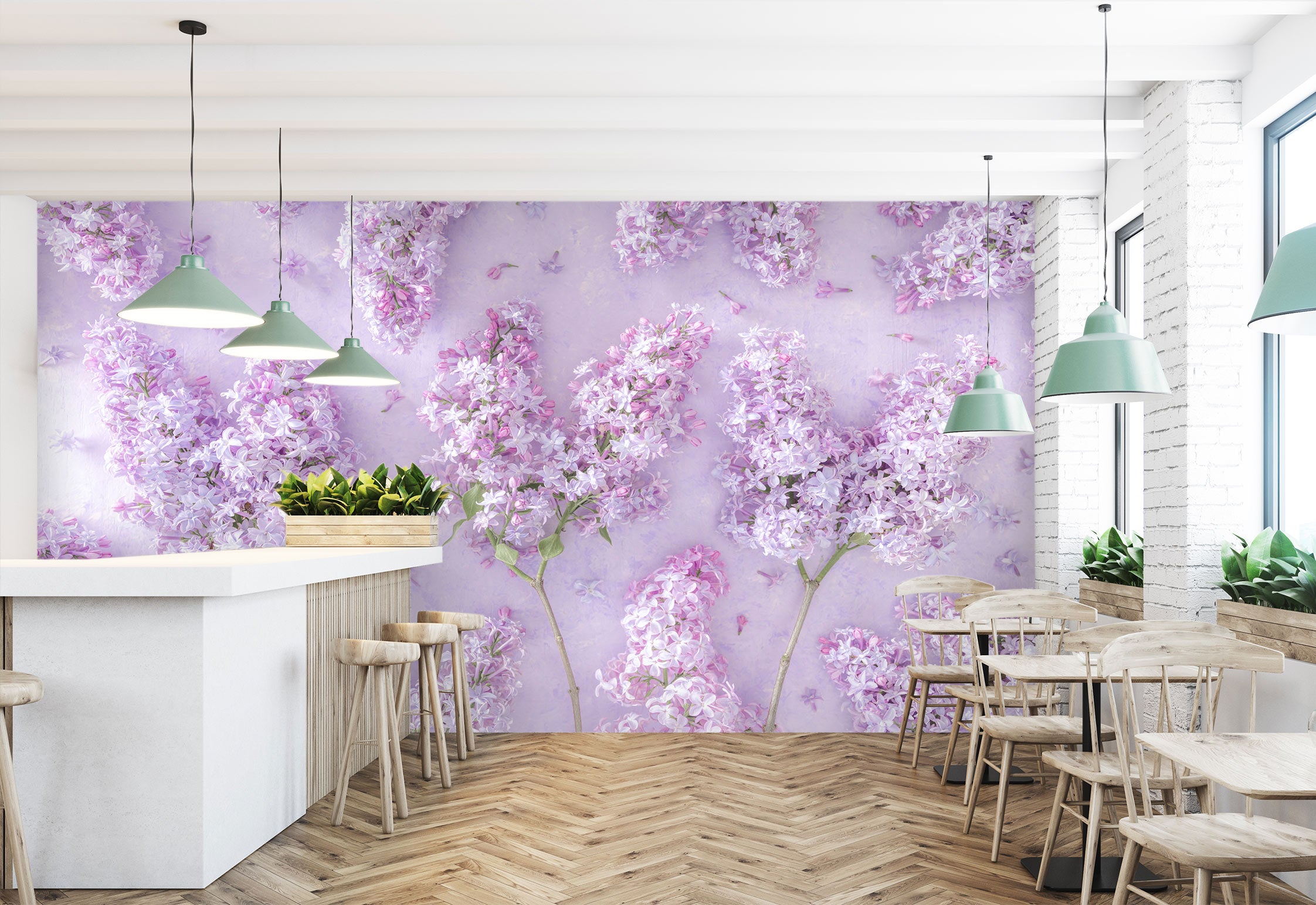 3D Pink Hyacinth 6245 Assaf Frank Wall Mural Wall Murals