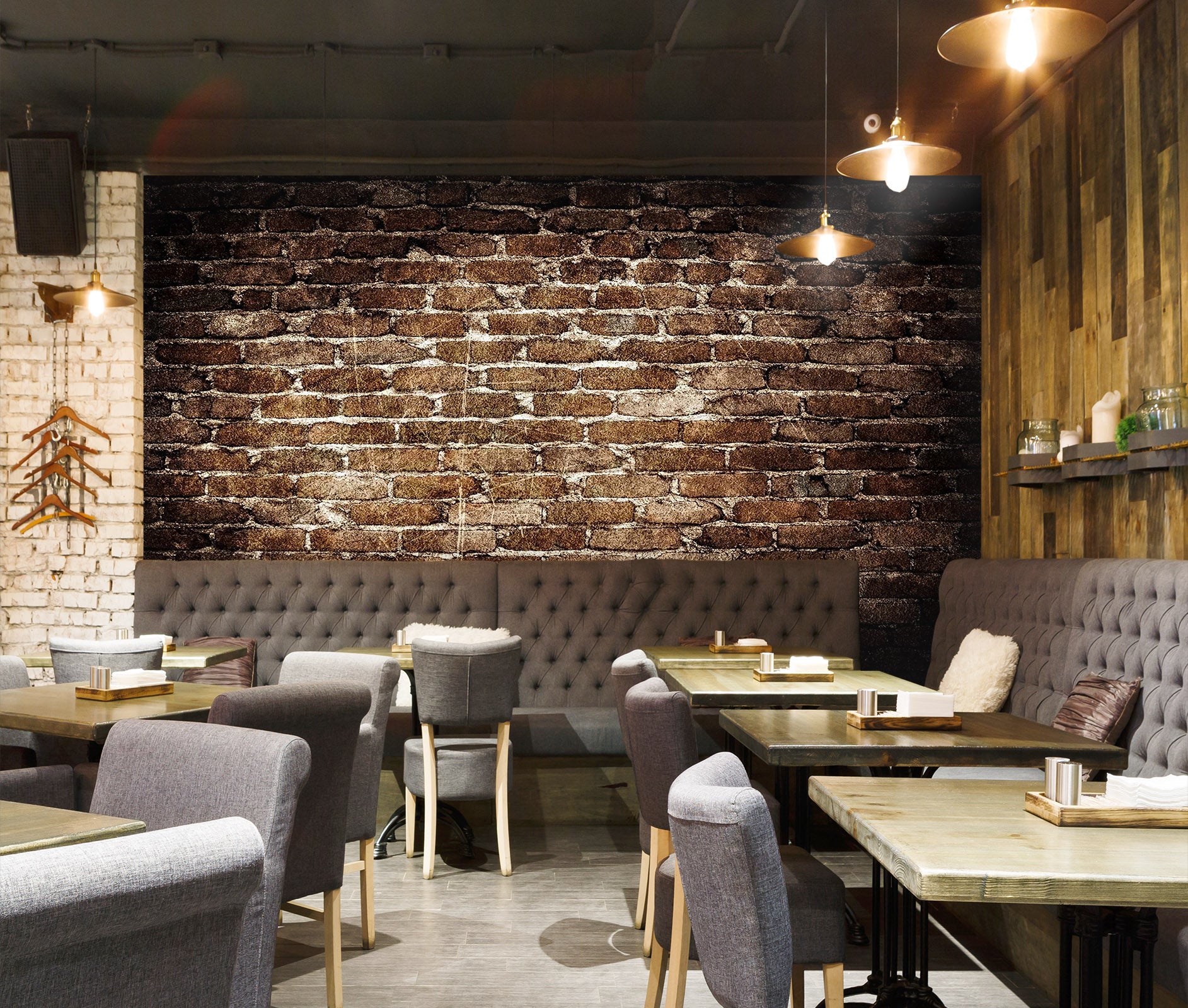 3D Bricks Stacked 1429 Wall Murals