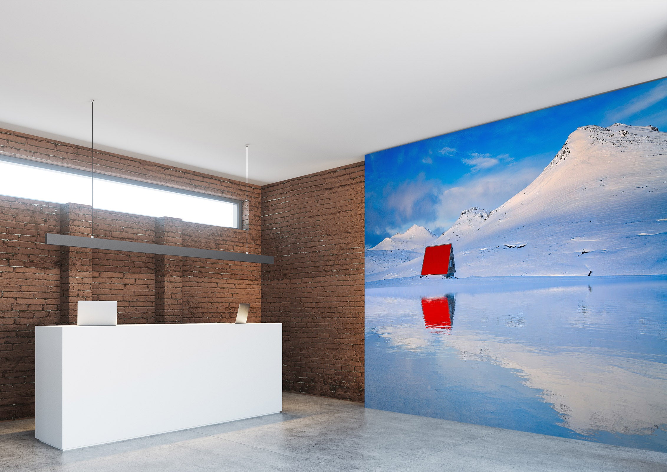 3D Snow House 1424 Marco Carmassi Wall Mural Wall Murals