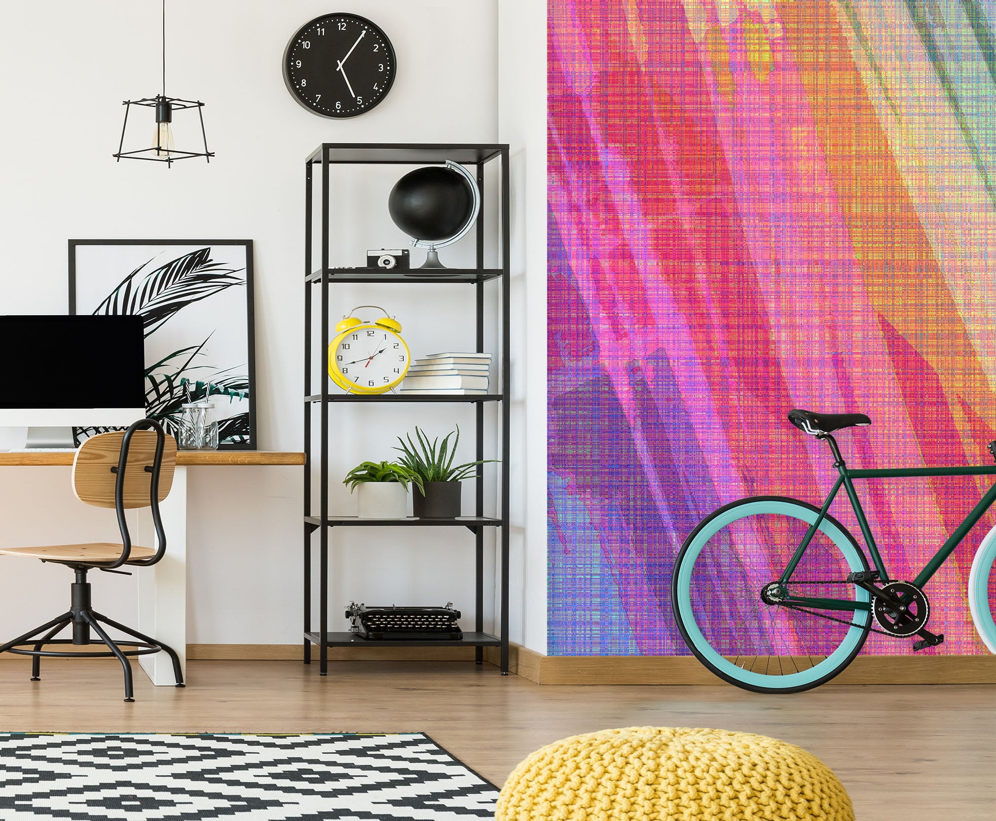 3D Abstract Rainbow 24429 Shandra Smith Wall Mural Wall Murals