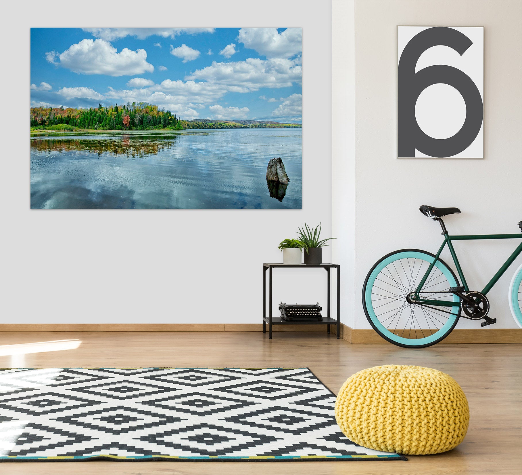 3D Lake 62118 Kathy Barefield Wall Sticker