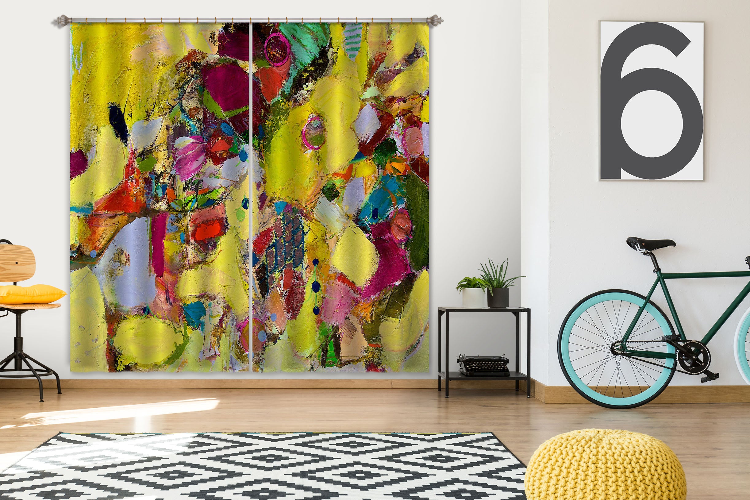 3D Picturesque 196 Allan P. Friedlander Curtain Curtains Drapes