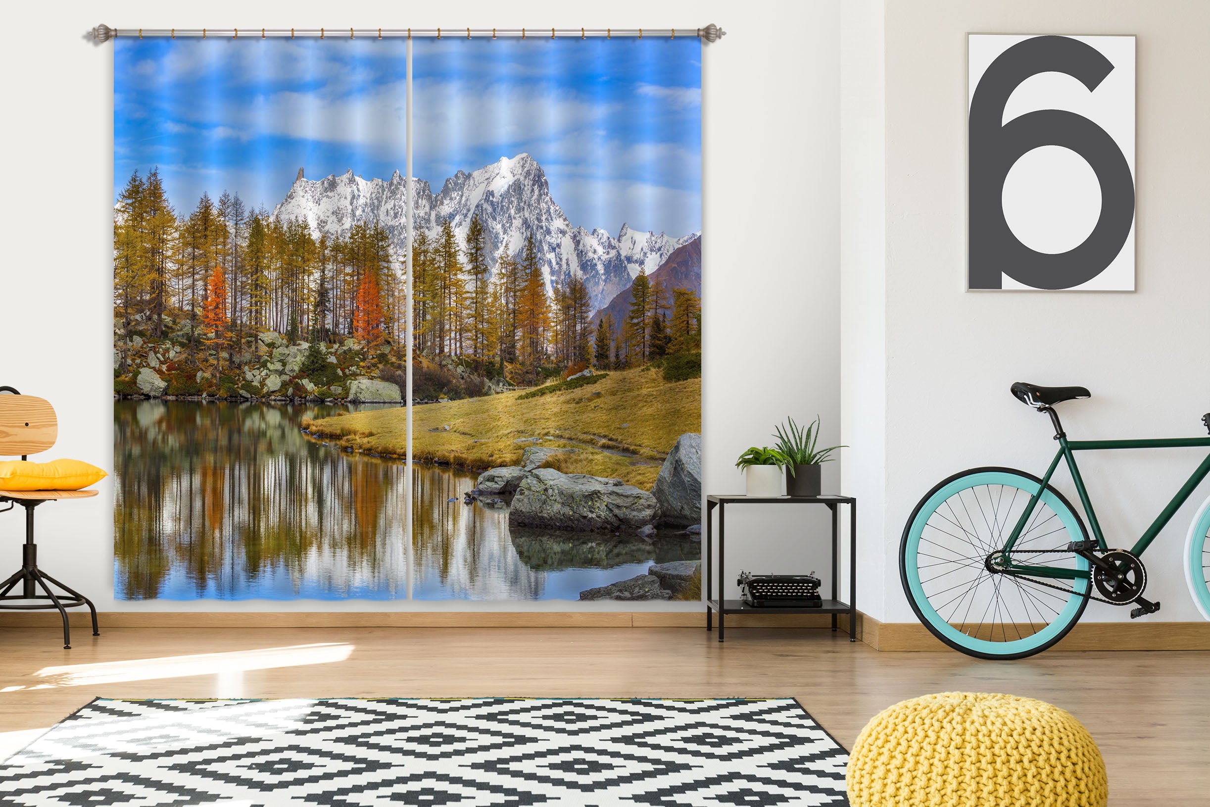 3D Valley River 136 Marco Carmassi Curtain Curtains Drapes