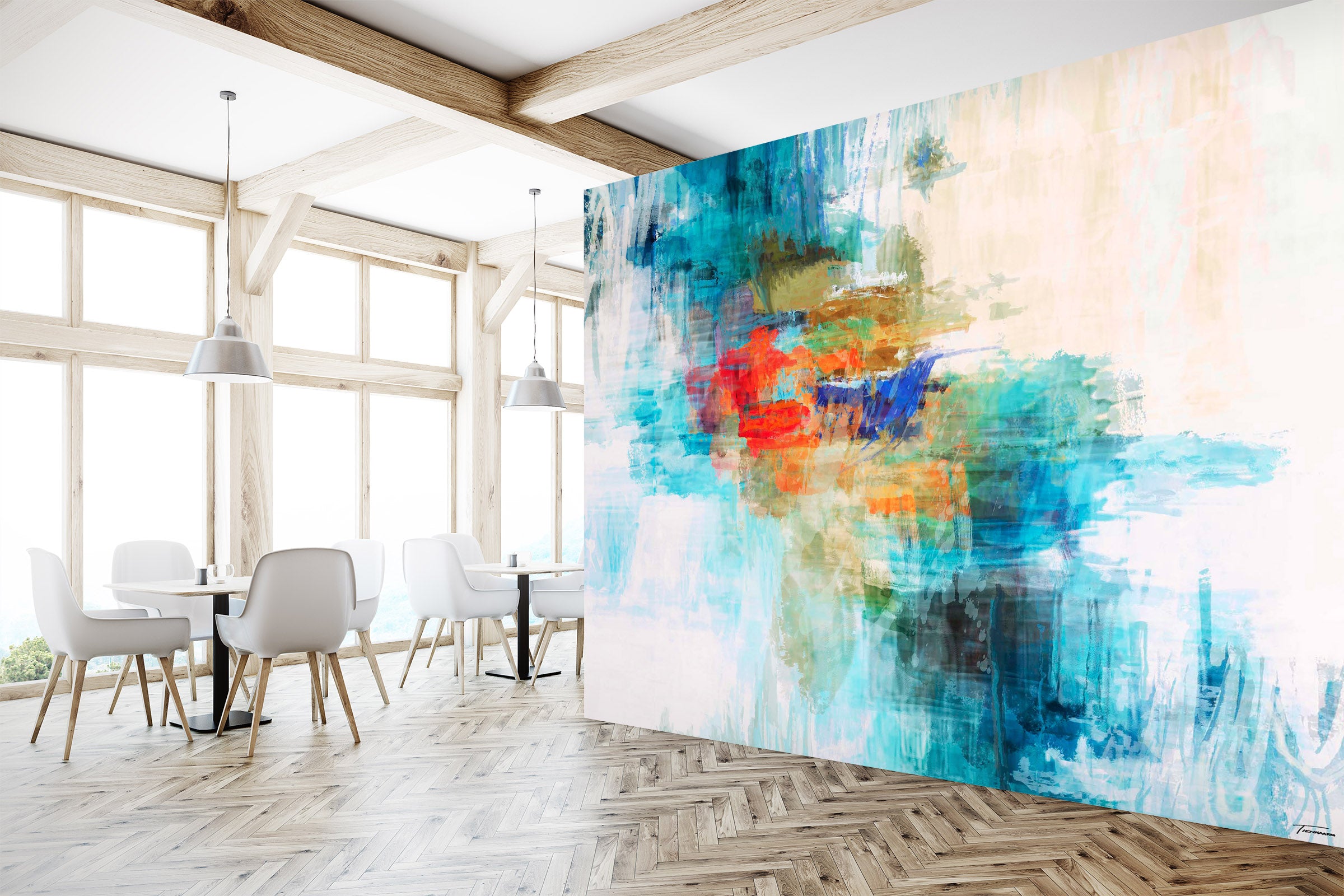 3D Abstract Art 1506 Michael Tienhaara Wall Mural Wall Murals