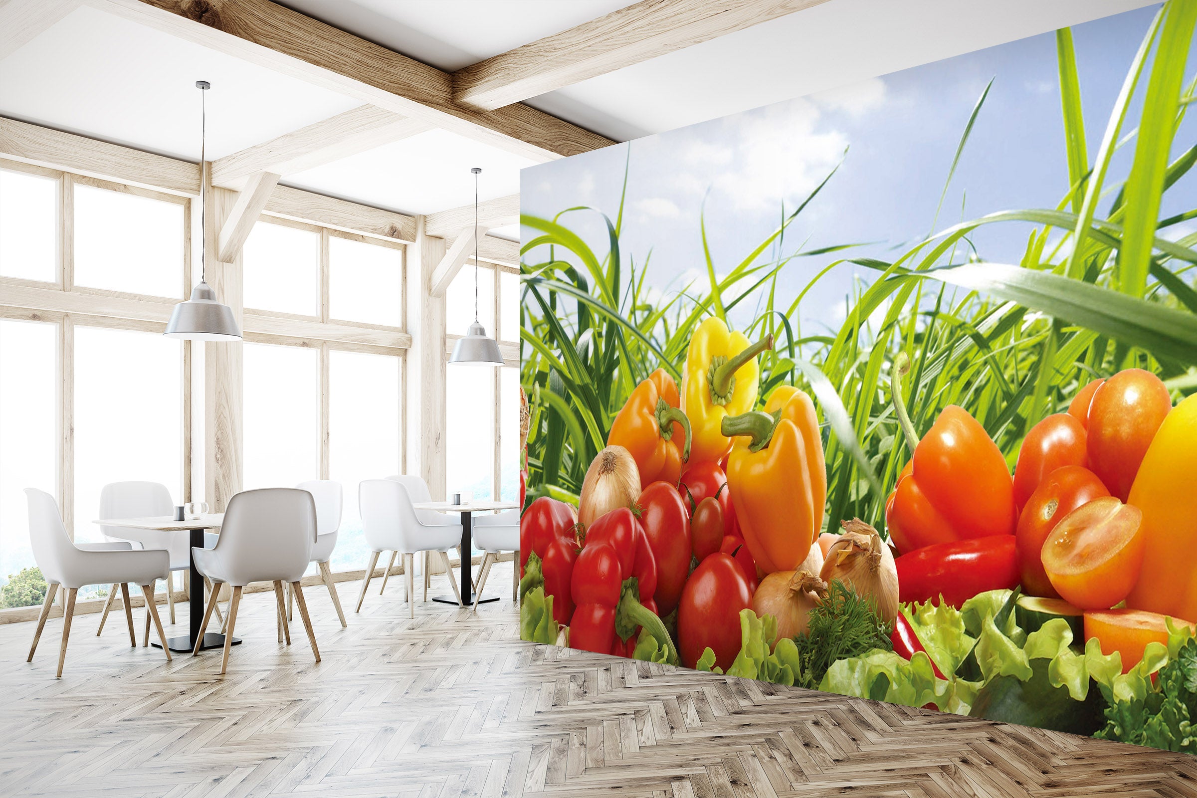 3D Fresh Vegetables 1481 Wall Murals