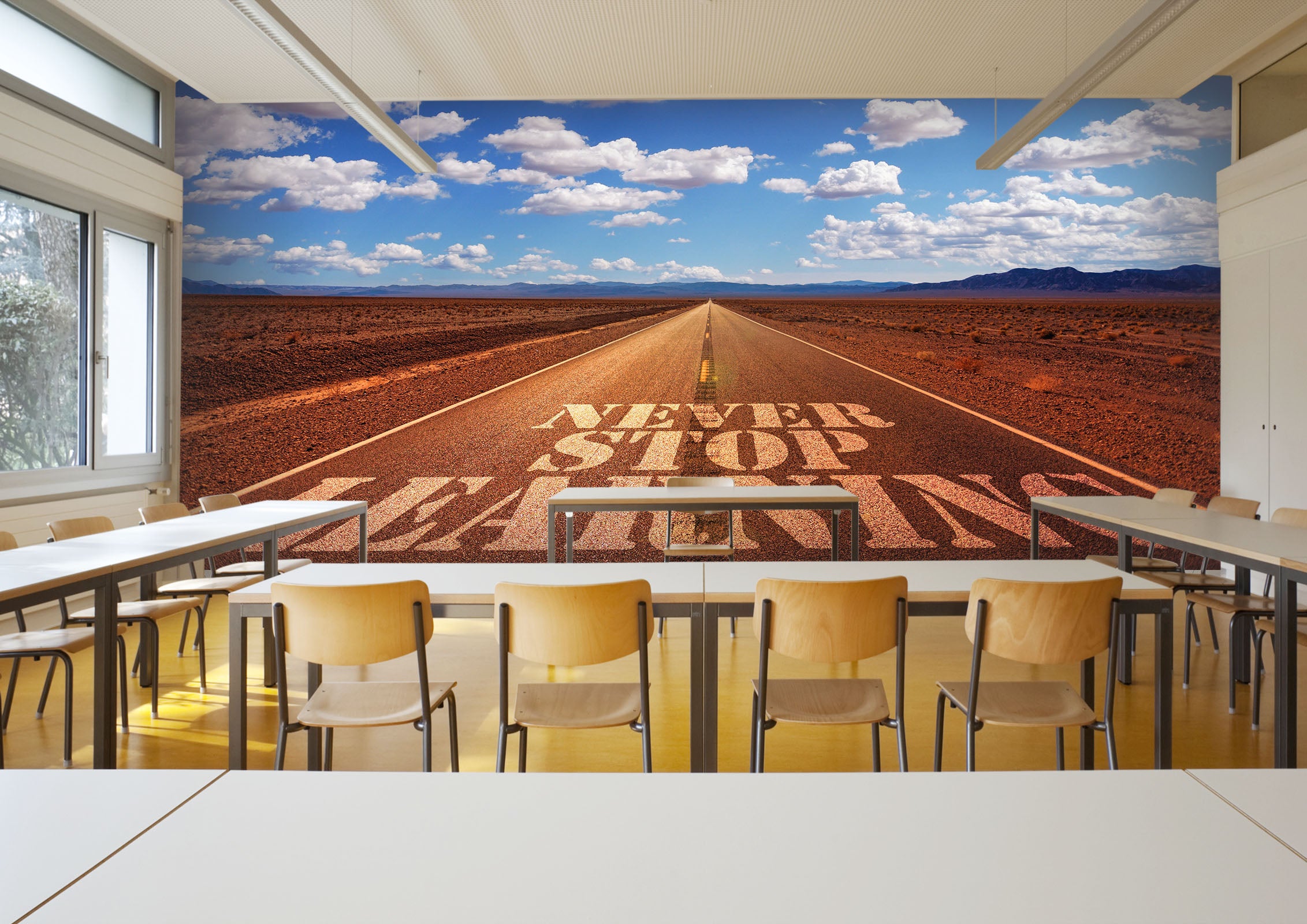 3D Prairie Road 159 Wall Murals