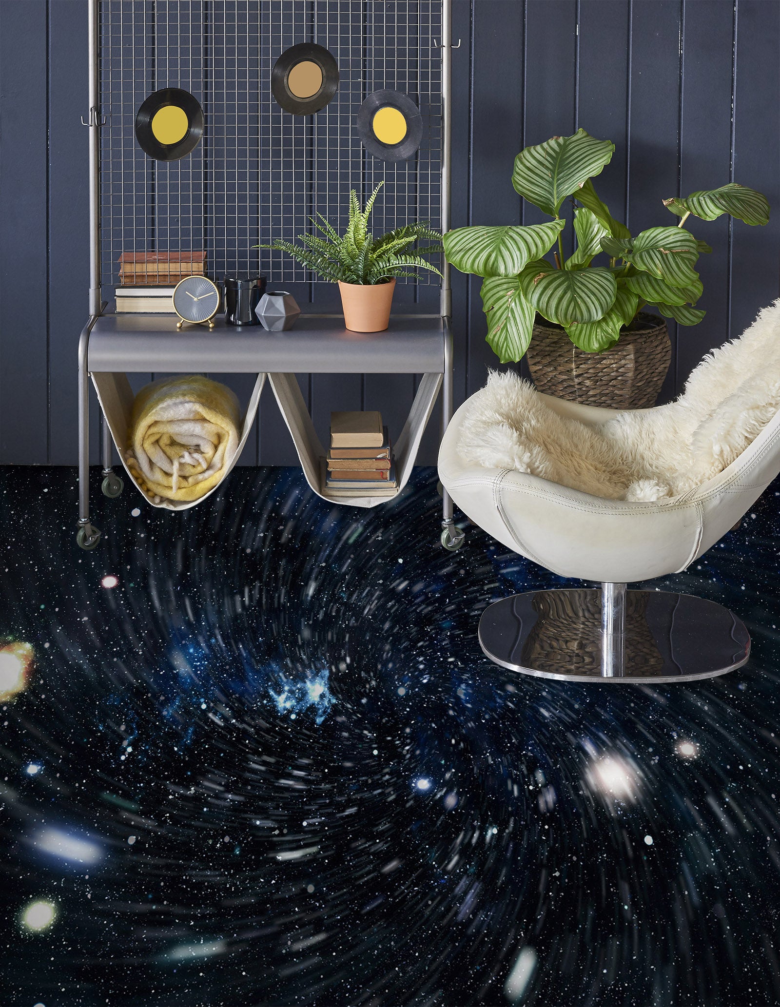 3D Galaxy Mark 350 Floor Mural  Wallpaper Murals Rug & Mat Print Epoxy waterproof bath floor