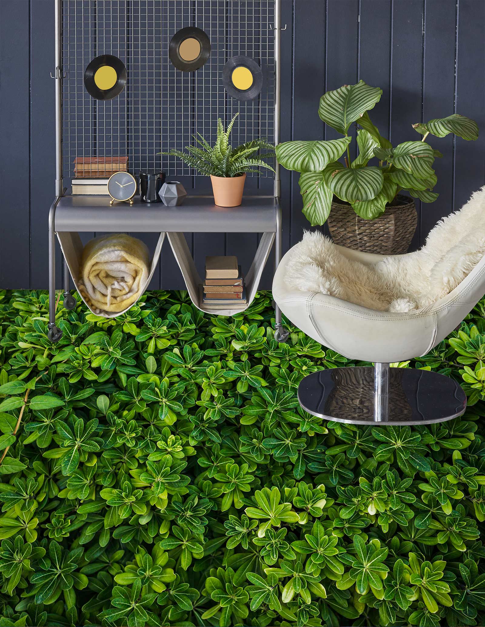 3D Summer Green Leaves 1189 Floor Mural  Wallpaper Murals Self-Adhesive Removable Print Epoxy