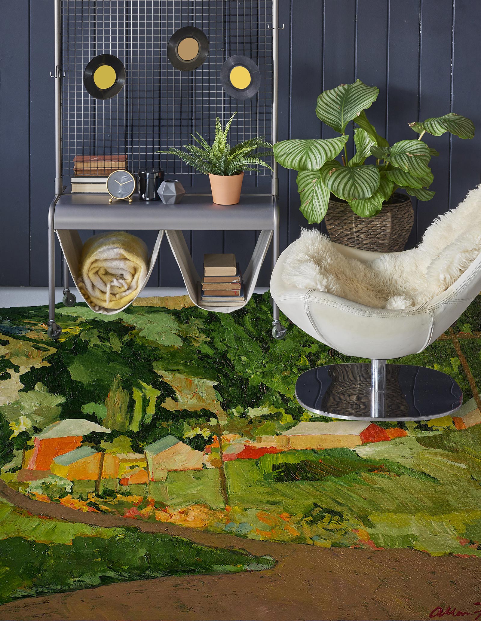 3D Green Meadow Mountains 9610 Allan P. Friedlander Floor Mural  Wallpaper Murals Self-Adhesive Removable Print Epoxy