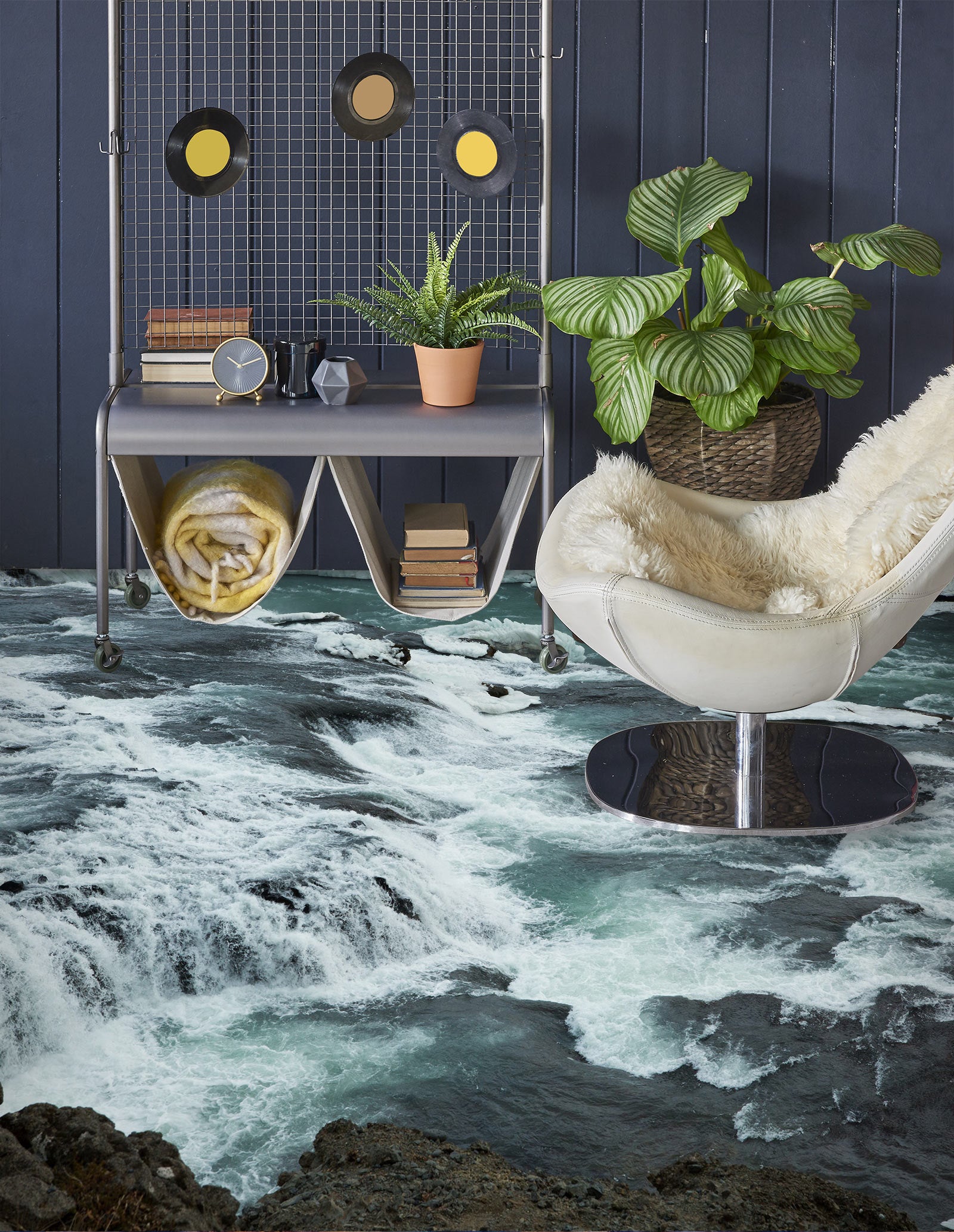 3D Fierce Lake Water 1065 Floor Mural  Wallpaper Murals Self-Adhesive Removable Print Epoxy