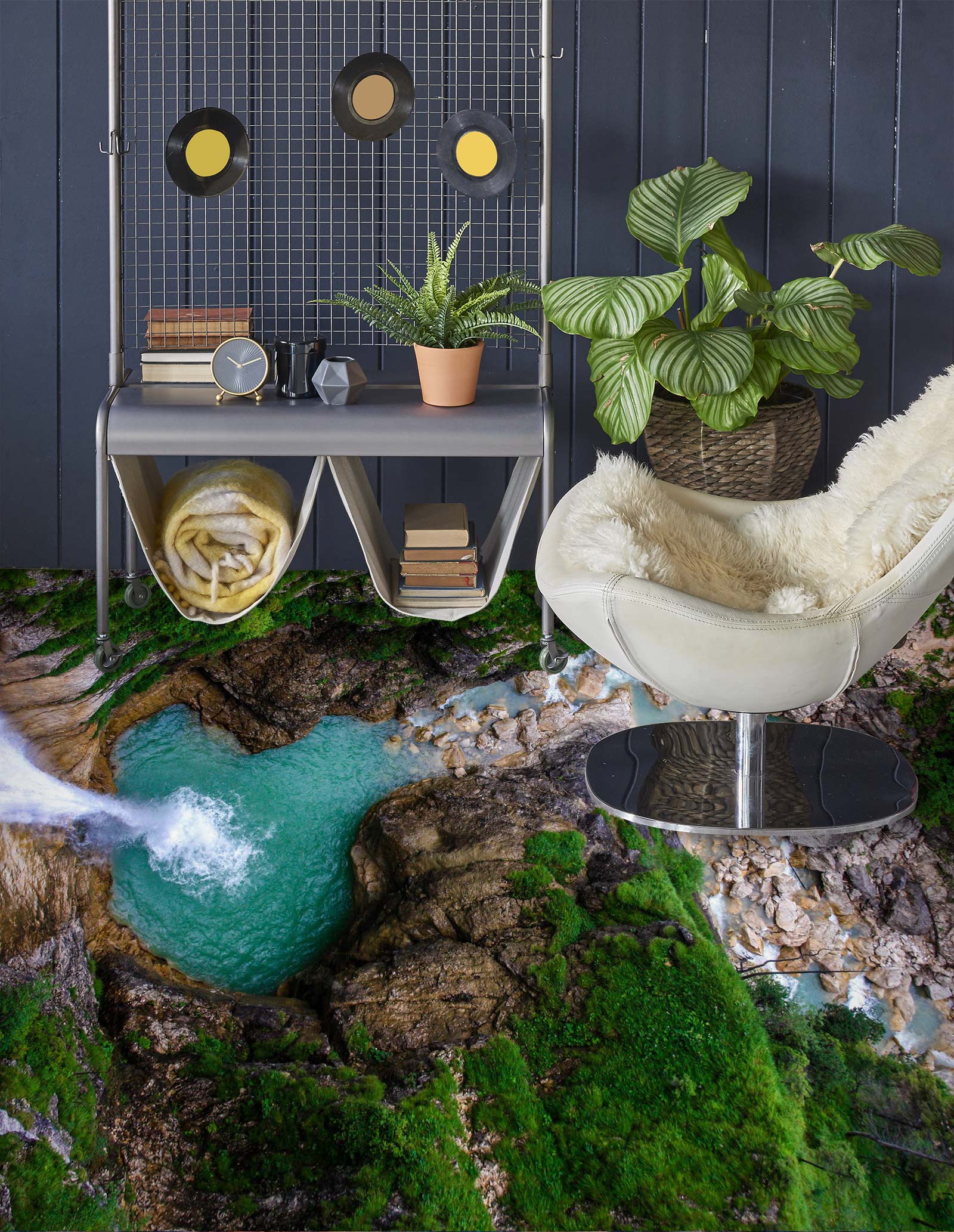 3D Hidden Lake 131 Floor Mural  Wallpaper Murals Rug & Mat Print Epoxy waterproof bath floor