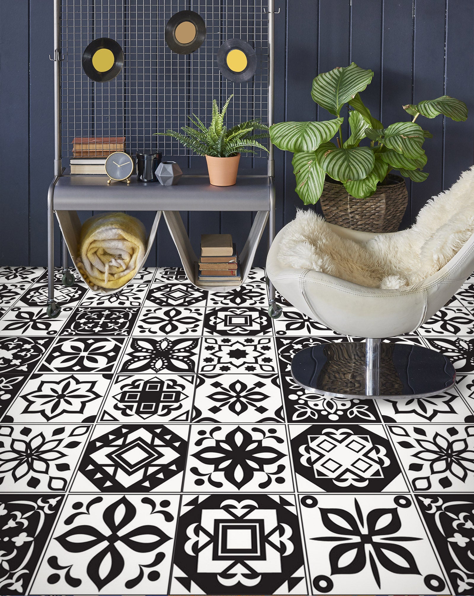 3D Black Delicate Pattern 908 Floor Mural  Wallpaper Murals Rug & Mat Print Epoxy waterproof bath floor