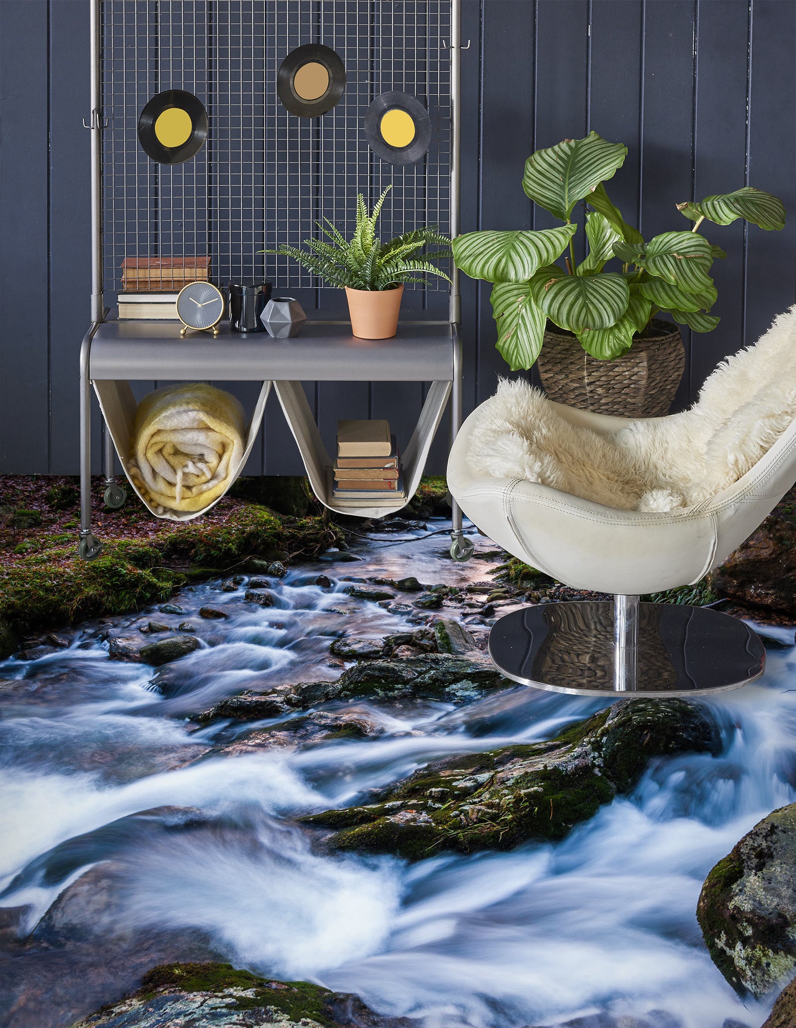 3D Fine Flowing Water 1081 Floor Mural  Wallpaper Murals Self-Adhesive Removable Print Epoxy