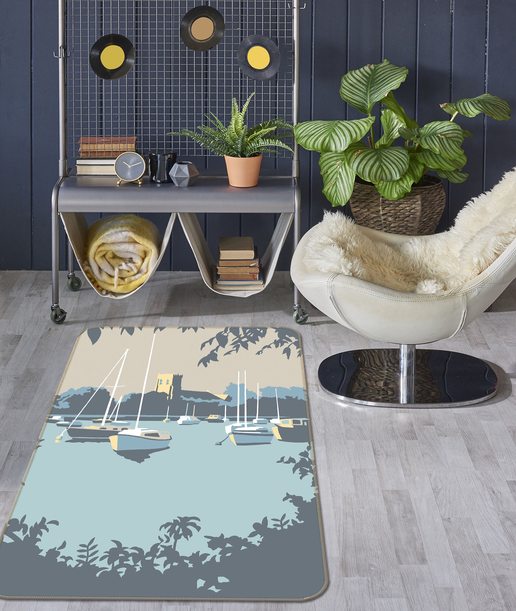 3D Christchurch 1110 Steve Read Rug Non Slip Rug Mat