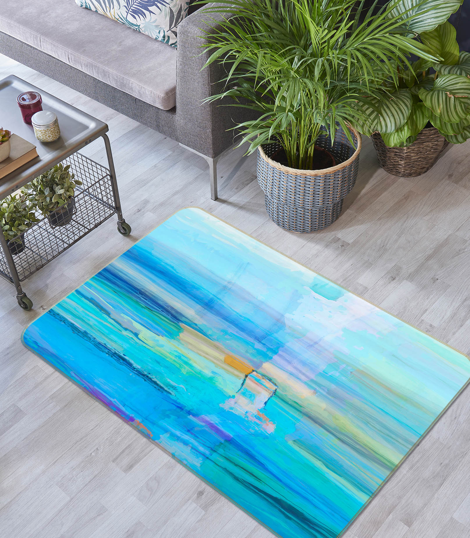 3D Blue Sea 1006 Michael Tienhaara Rug Non Slip Rug Mat