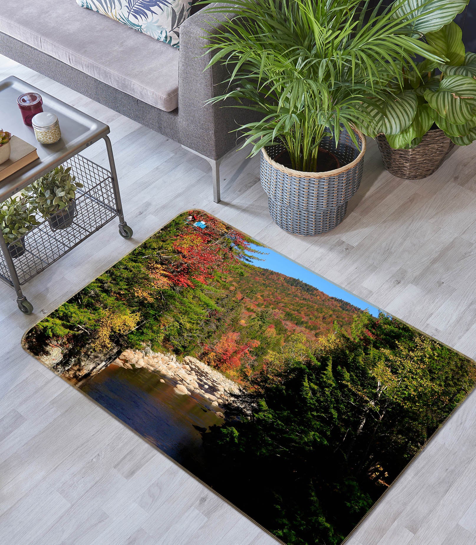3D River Bend 62224 Kathy Barefield Rug Non Slip Rug Mat