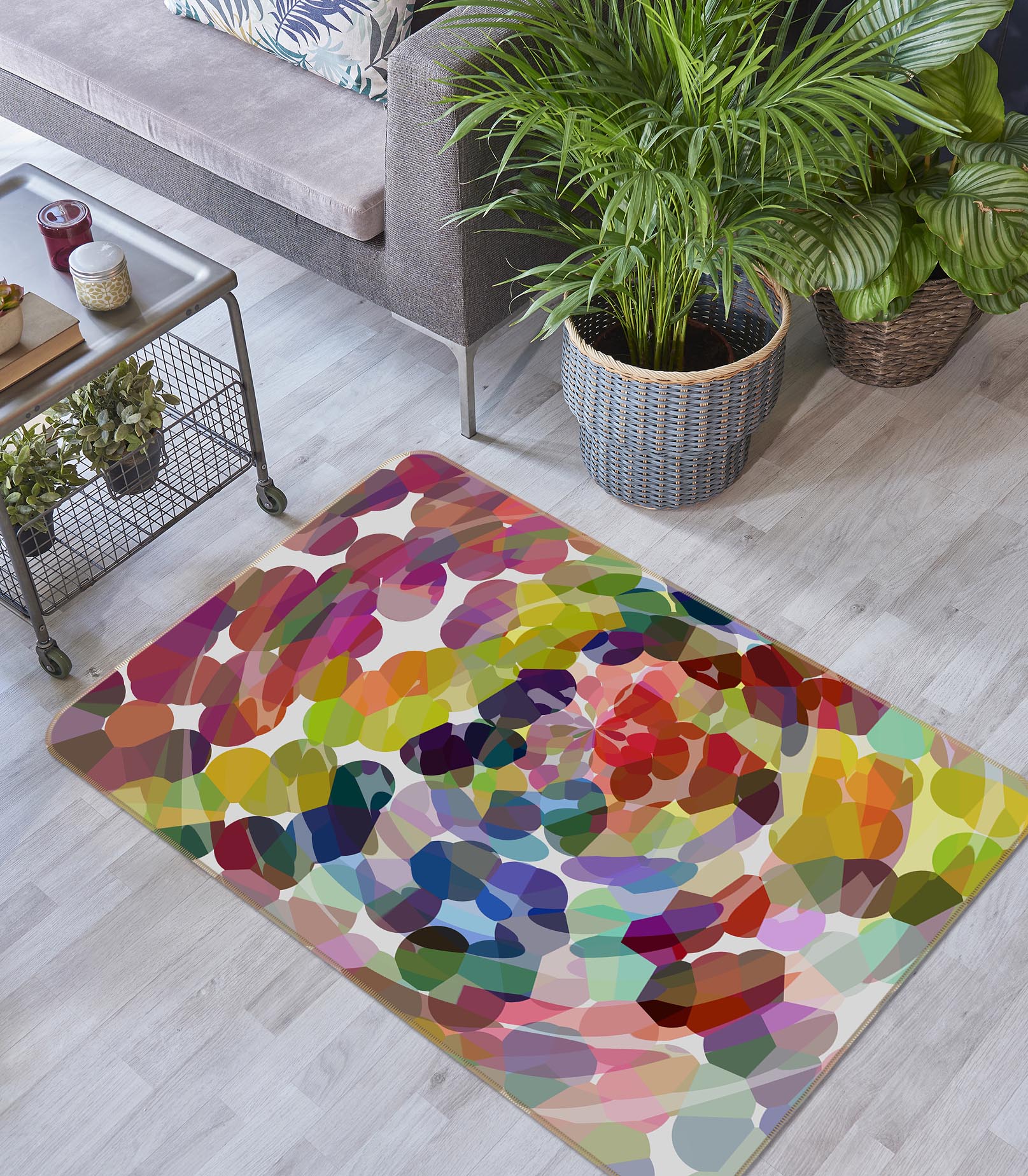 3D Colorful Pattern 1005 Shandra Smith Rug Non Slip Rug Mat