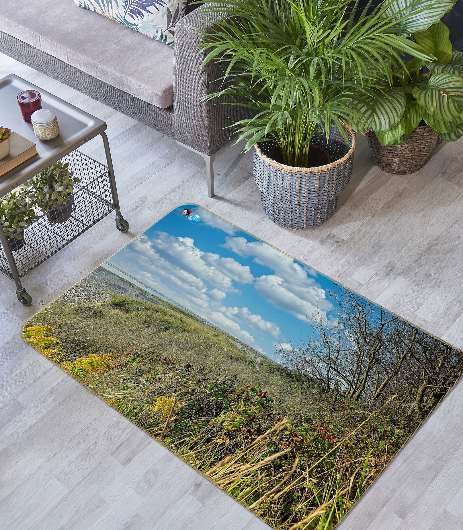 3D Withered Trees 62220 Kathy Barefield Rug Non Slip Rug Mat