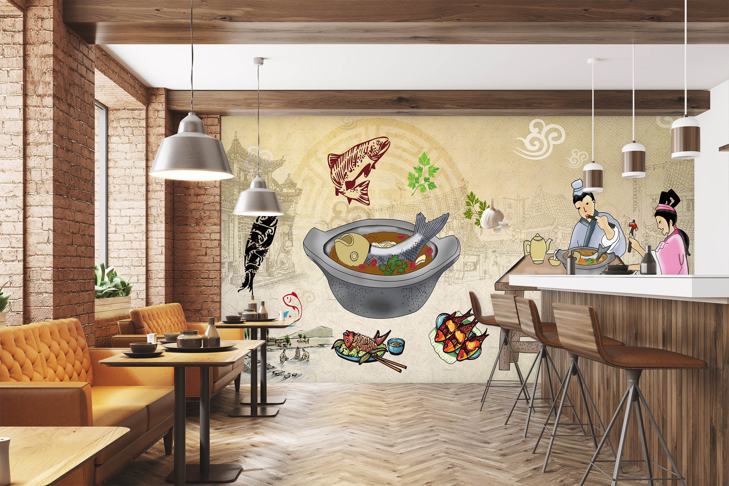 3D Elegant Girl 3014 Wall Murals