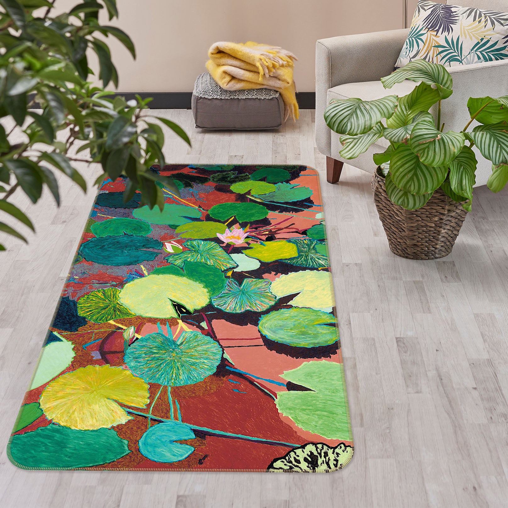 3D Scorching Sun 3037 Allan P. Friedlander Rug Non Slip Rug Mat