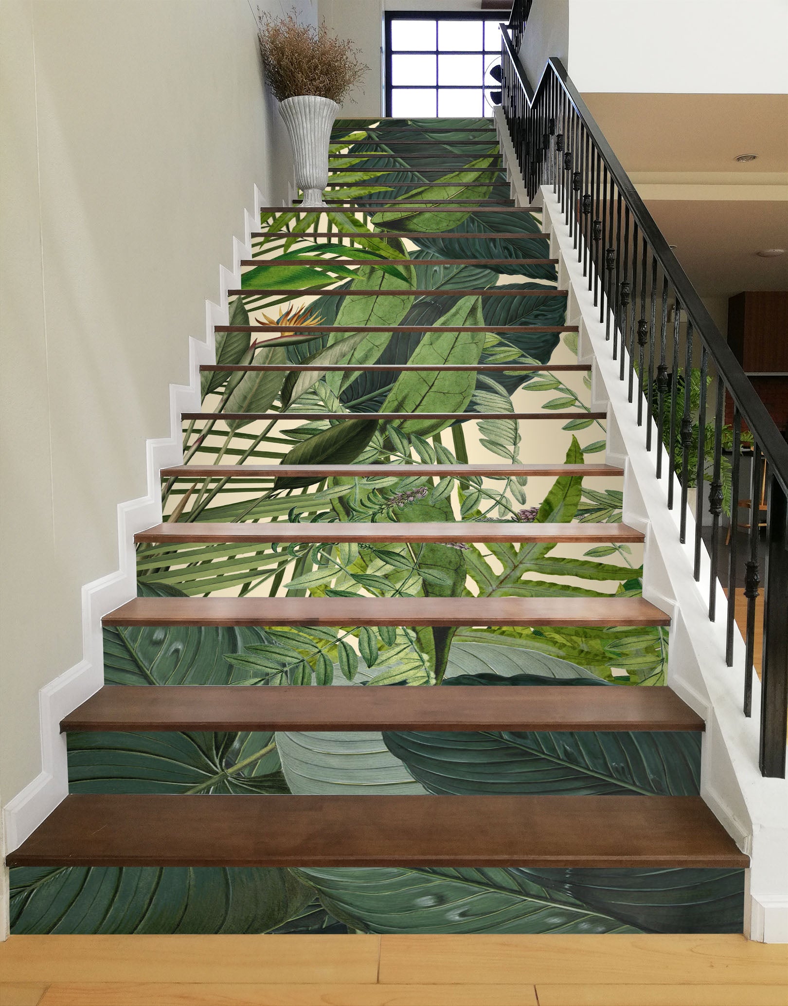 3D Leaves Grove 109181 Andrea Haase Stair Risers