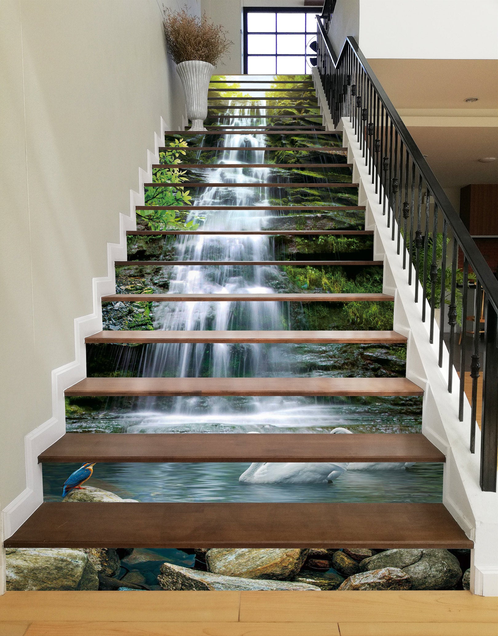 3D Ichigata Senri Falls 056 Stair Risers