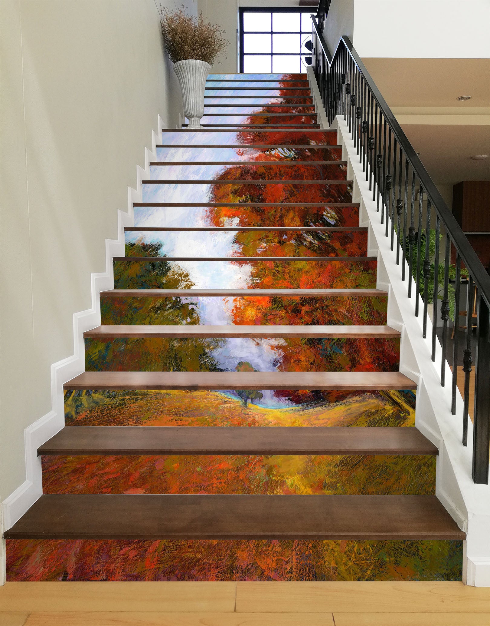 3D Brown Trees 104187 Michael Tienhaara Stair Risers