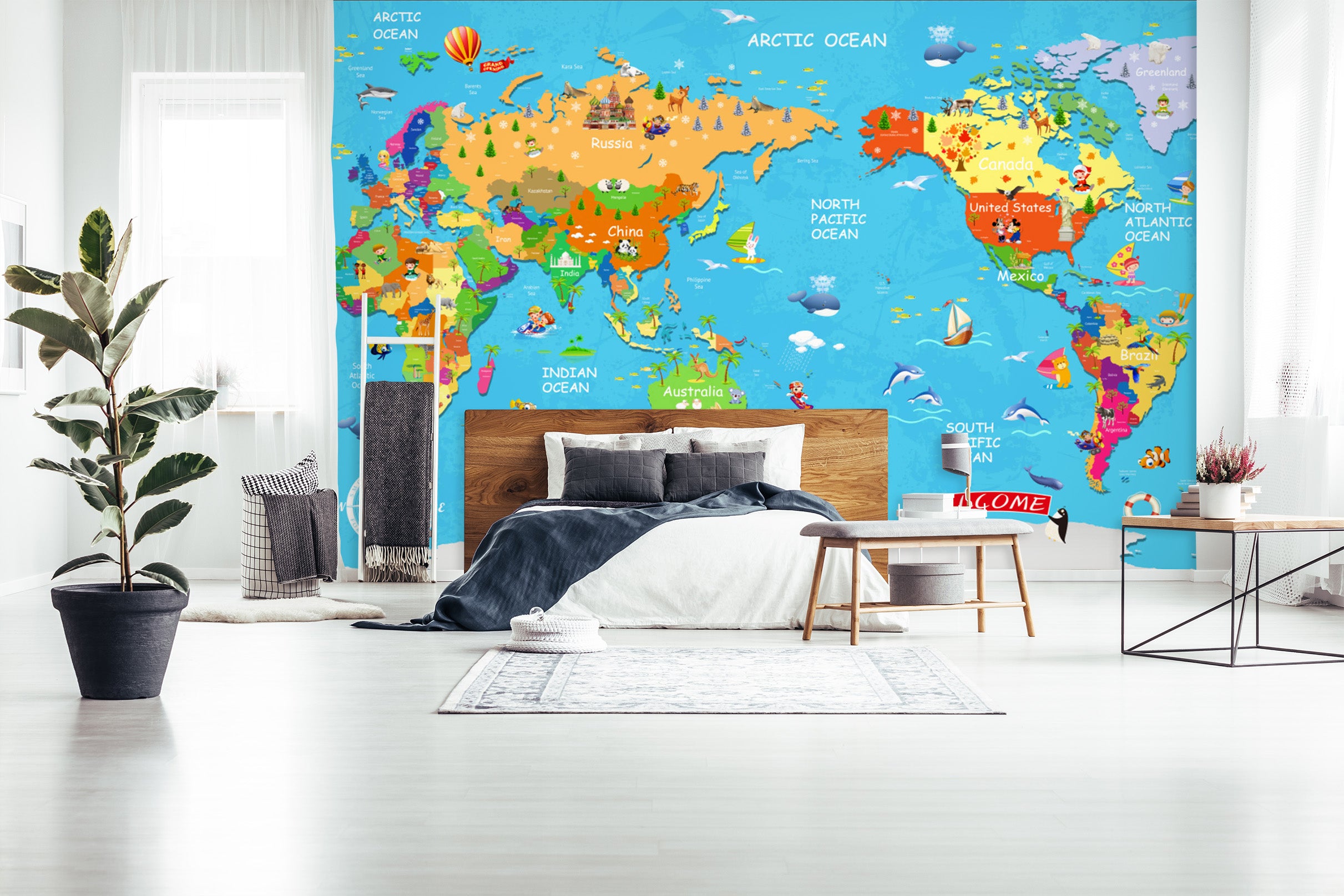 3D Color Earth 1695 Wall Murals