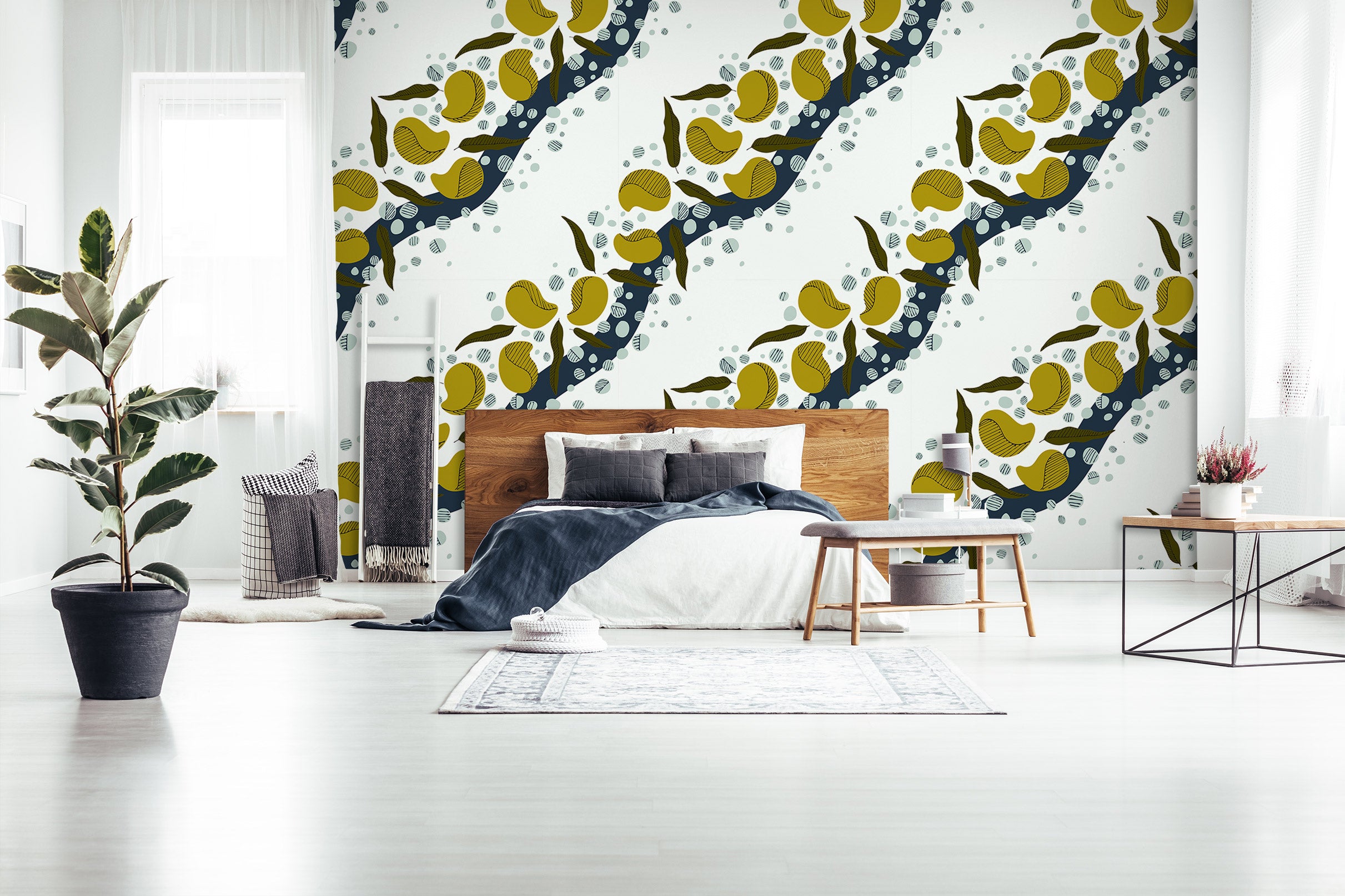 3D Beans Pattern 120113 Kashmira Jayaprakash Wall Mural Wall Murals