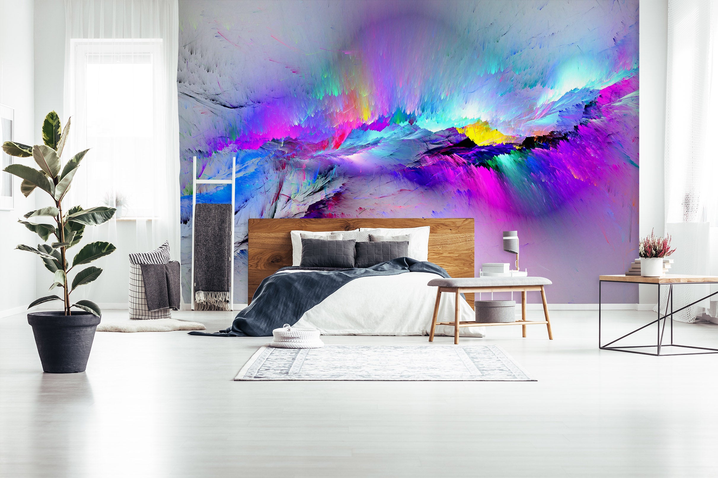 3D Color Abstract Painting 1687 Wall Murals