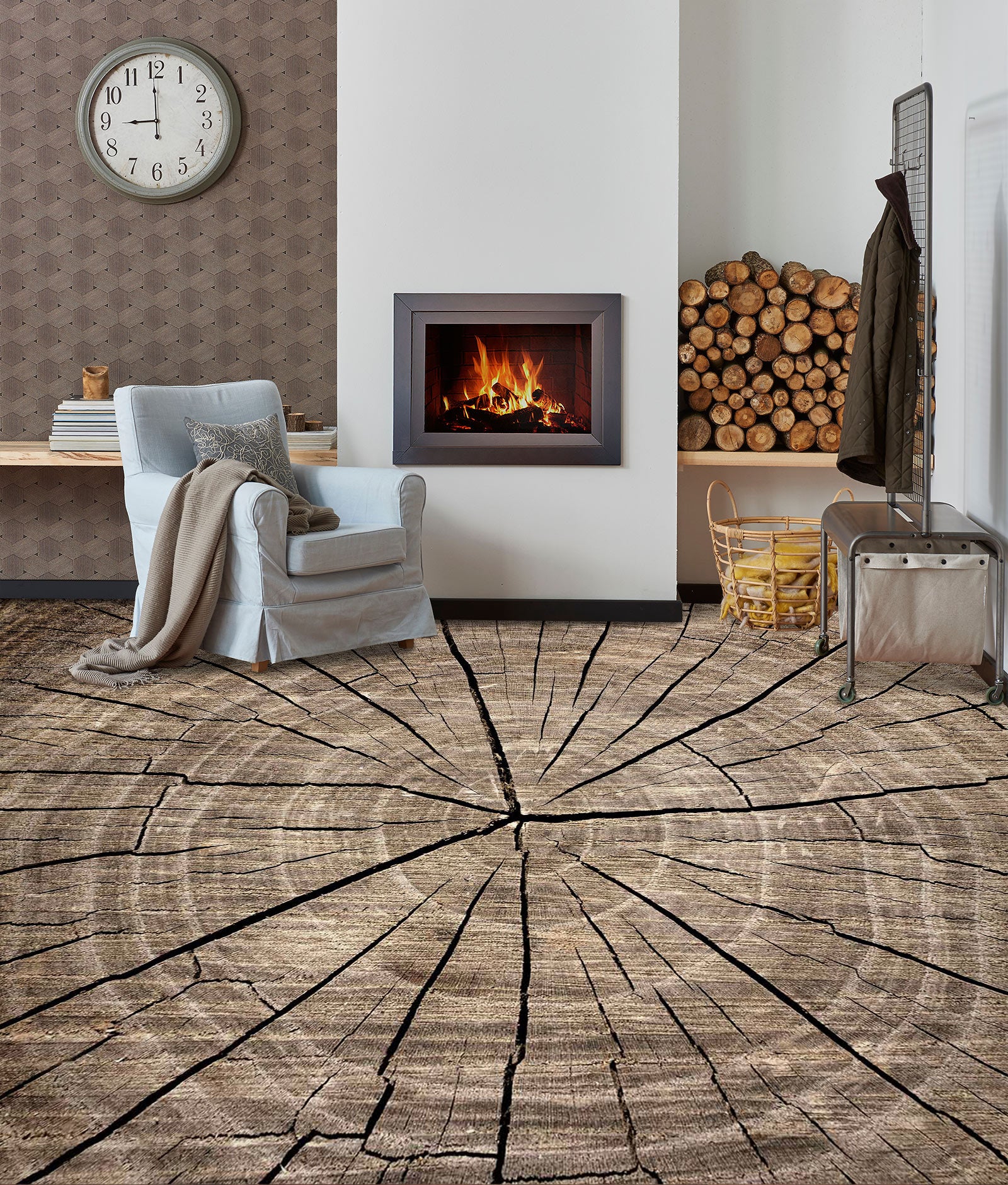 3D Art Crack 1318 Floor Mural  Wallpaper Murals Self-Adhesive Removable Print Epoxy