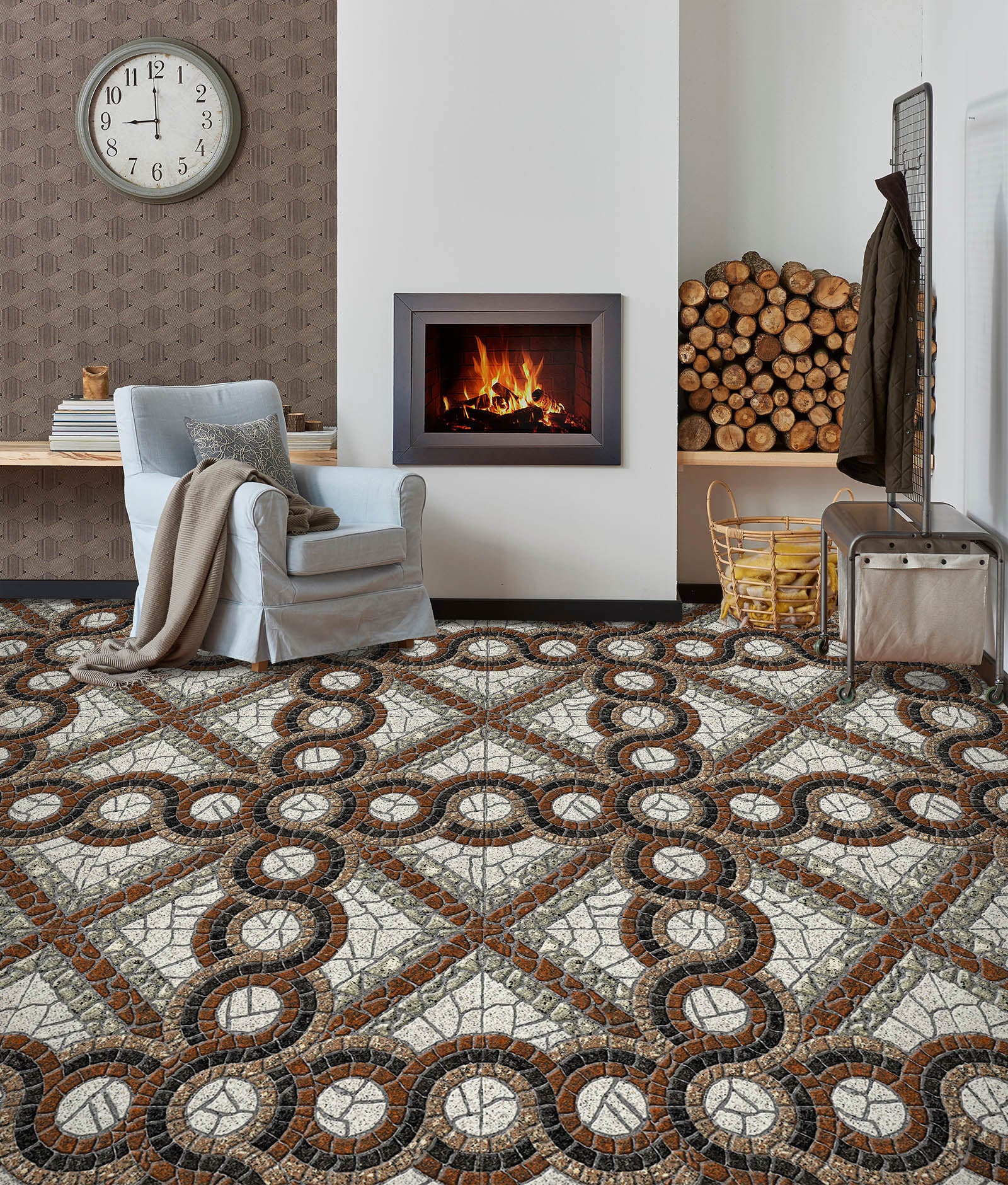 3D Round Combination 948 Floor Mural  Wallpaper Murals Rug & Mat Print Epoxy waterproof bath floor