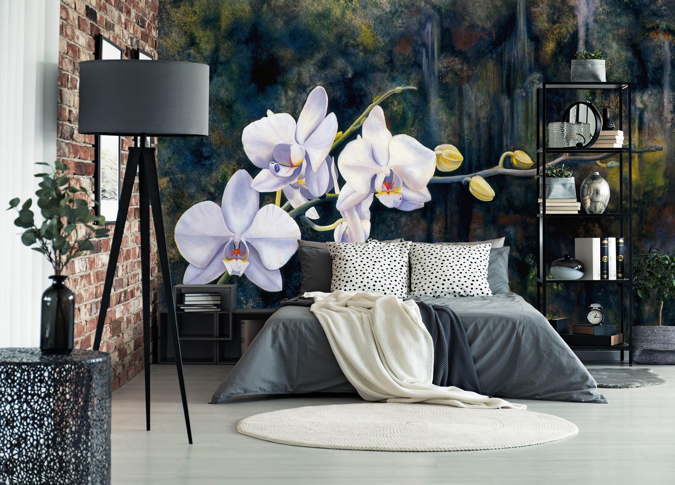 3D Flowers 11105 Matthew Holden Bates Wall Mural Wall Murals