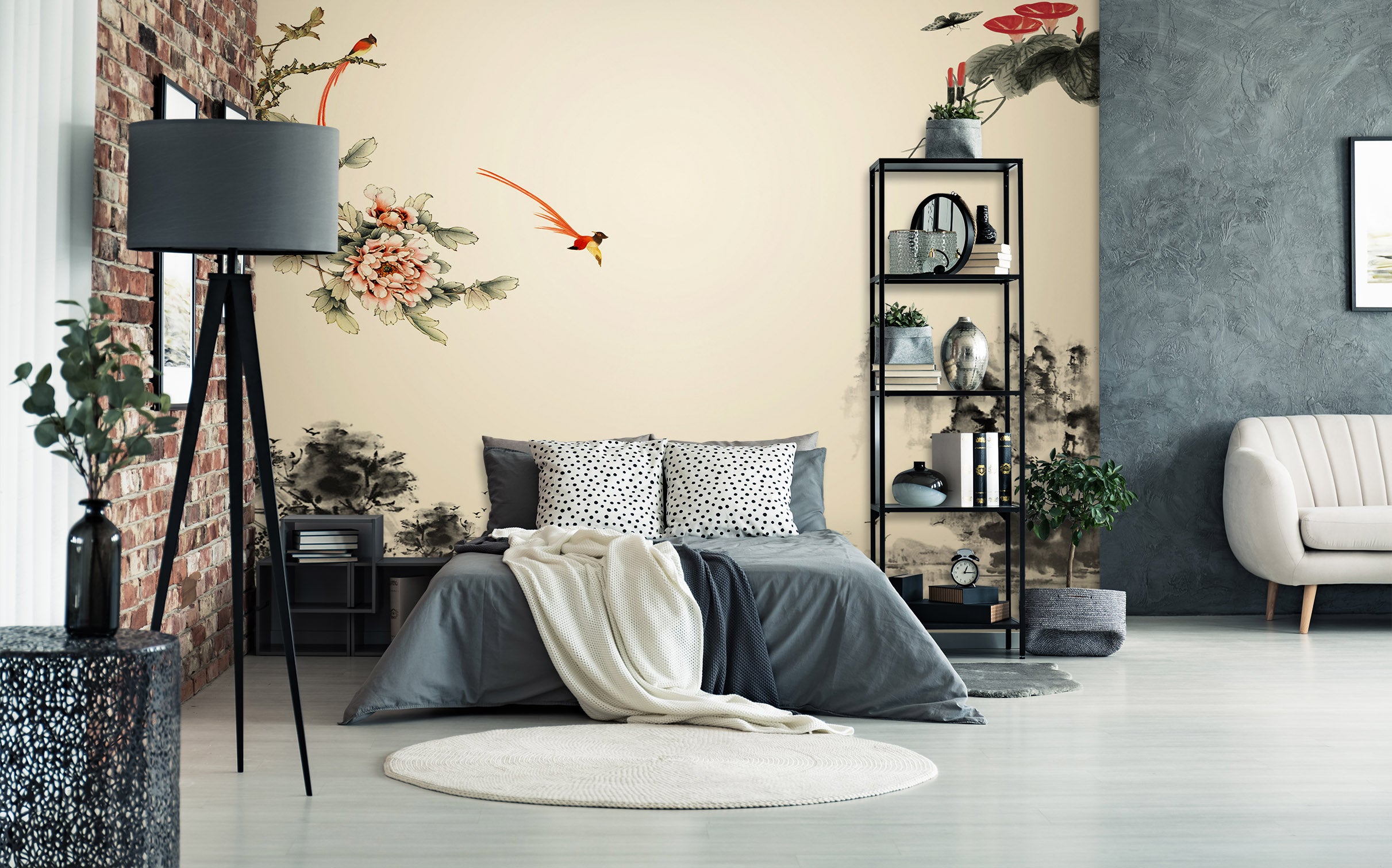 3D Swimming Fish 1473 Wall Murals