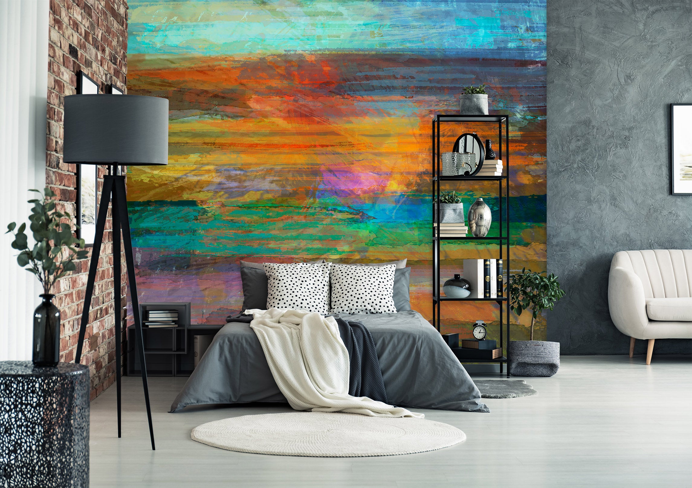3D Colorful Pattern 1532 Michael Tienhaara Wall Mural Wall Murals
