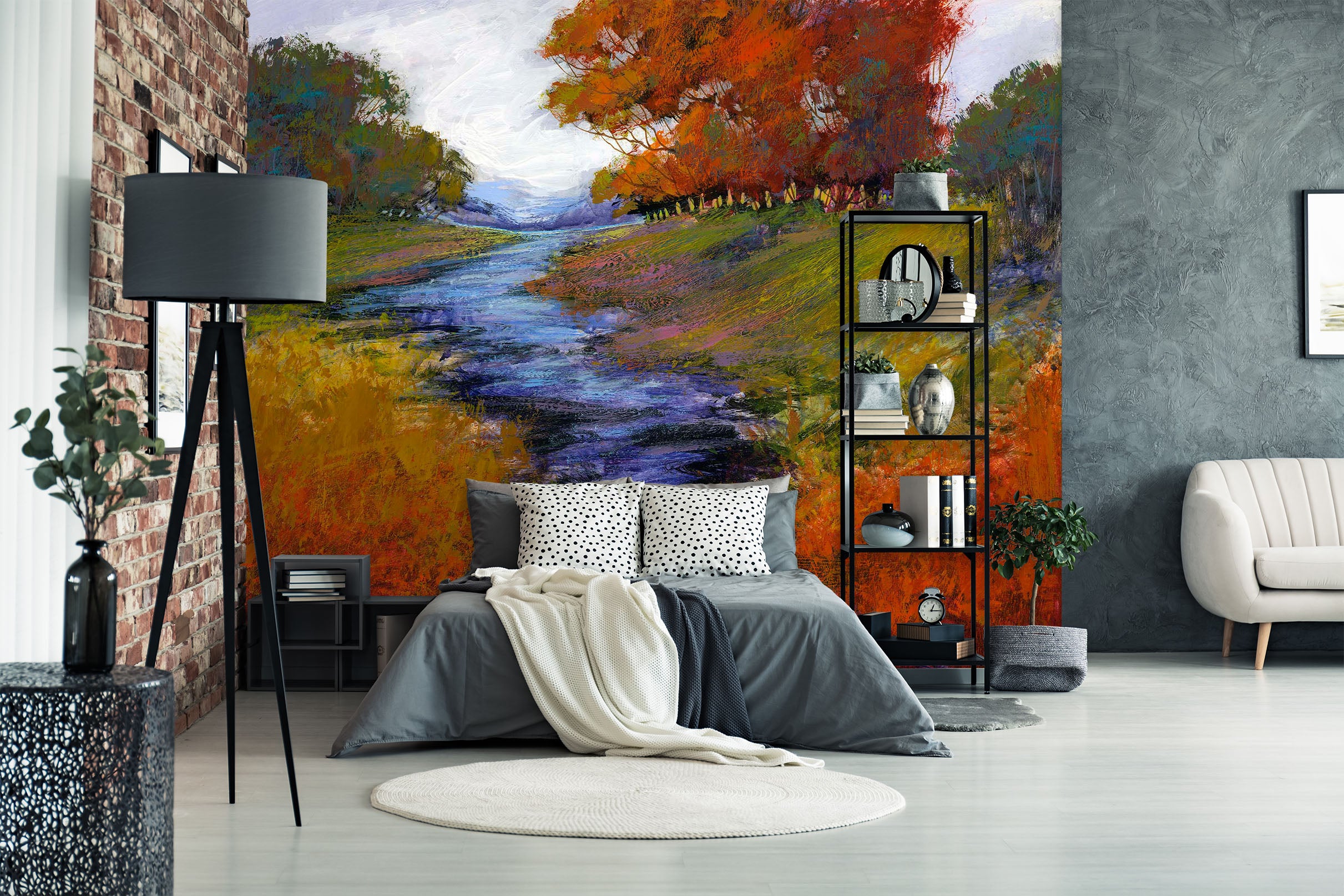 3D Clear Stream 1544 Michael Tienhaara Wall Mural Wall Murals