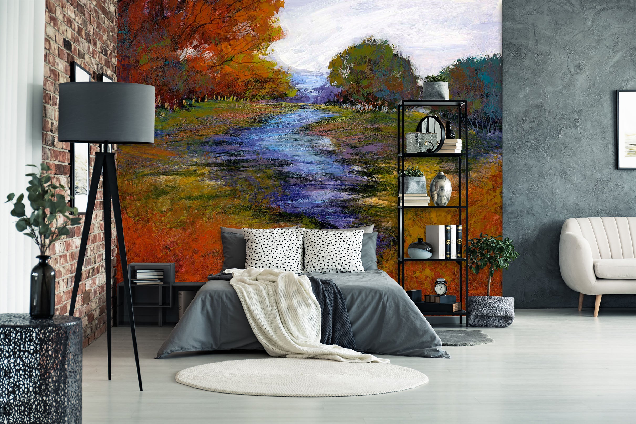 3D Clear Stream 1546 Michael Tienhaara Wall Mural Wall Murals
