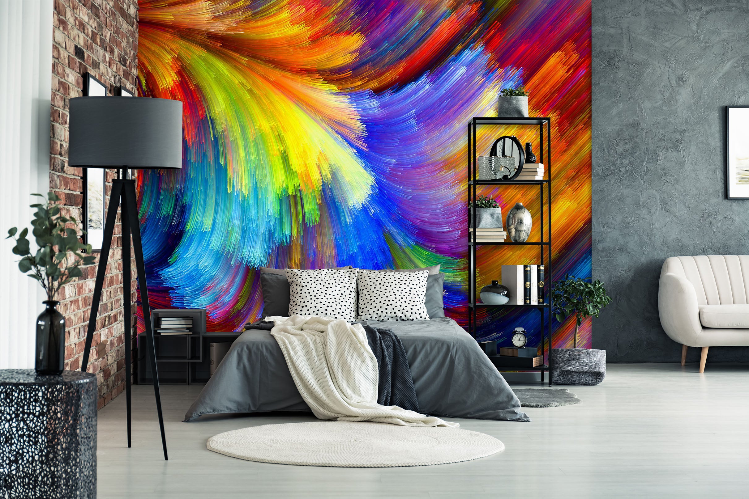3D Color Graffiti 1685 Wall Murals