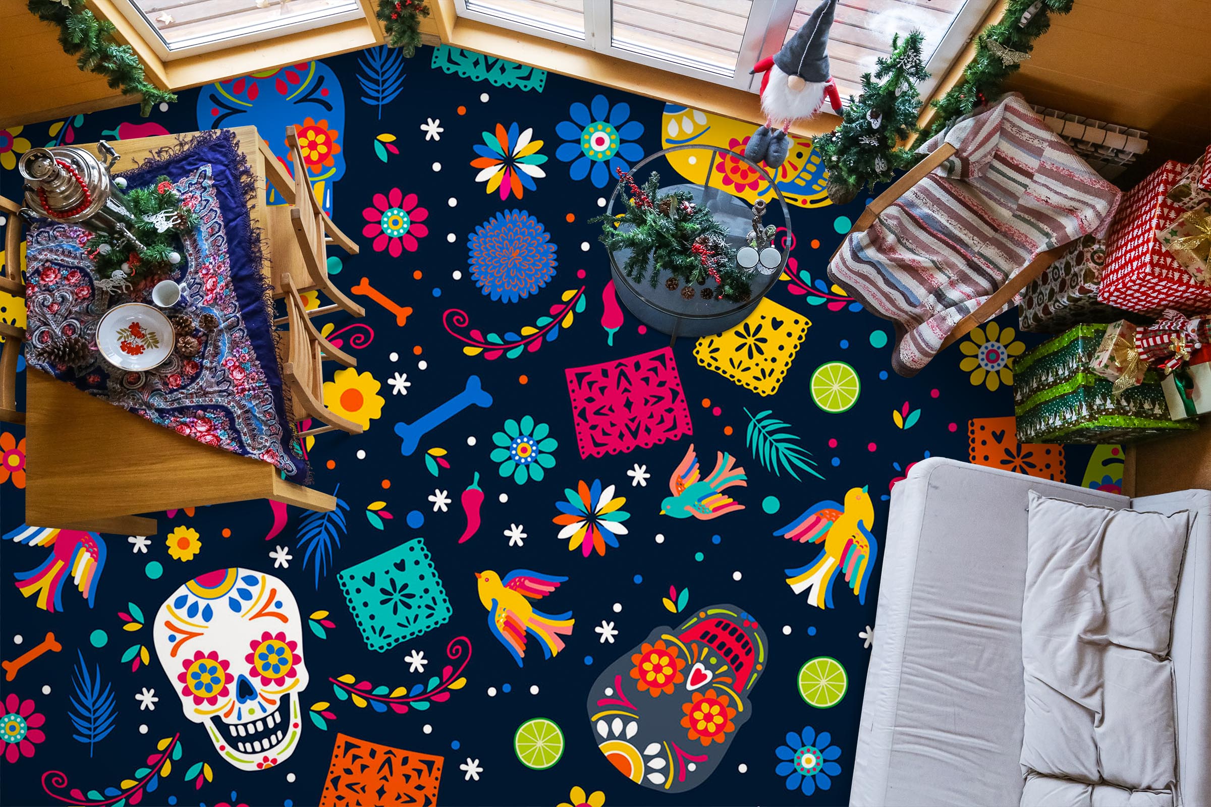 3D Interesting Things 1296 Floor Mural  Wallpaper Murals Self-Adhesive Removable Print Epoxy