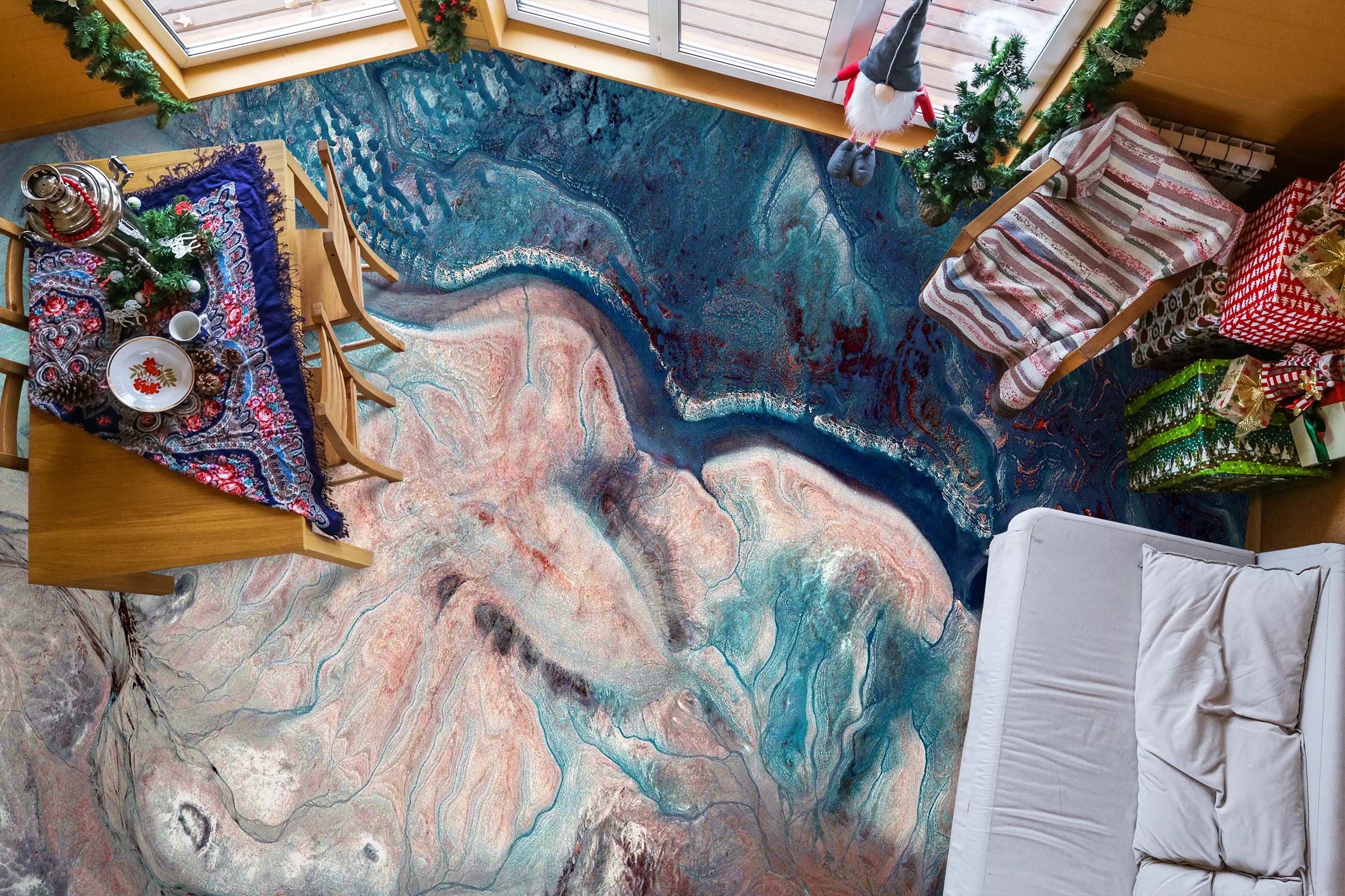 3D Advanced Texture 231 Floor Mural  Wallpaper Murals Rug & Mat Print Epoxy waterproof bath floor