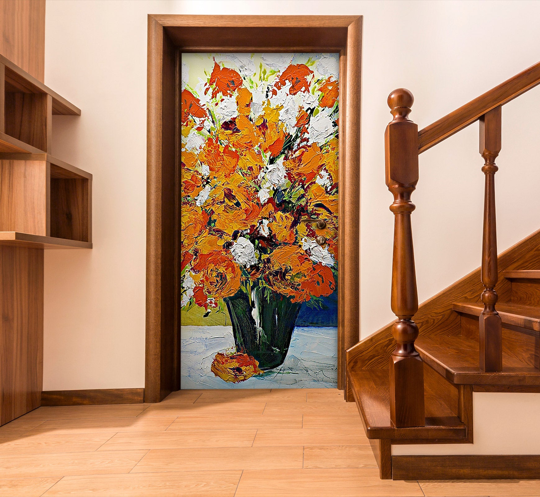 3D Vase 9318 Allan P. Friedlander Door Mural