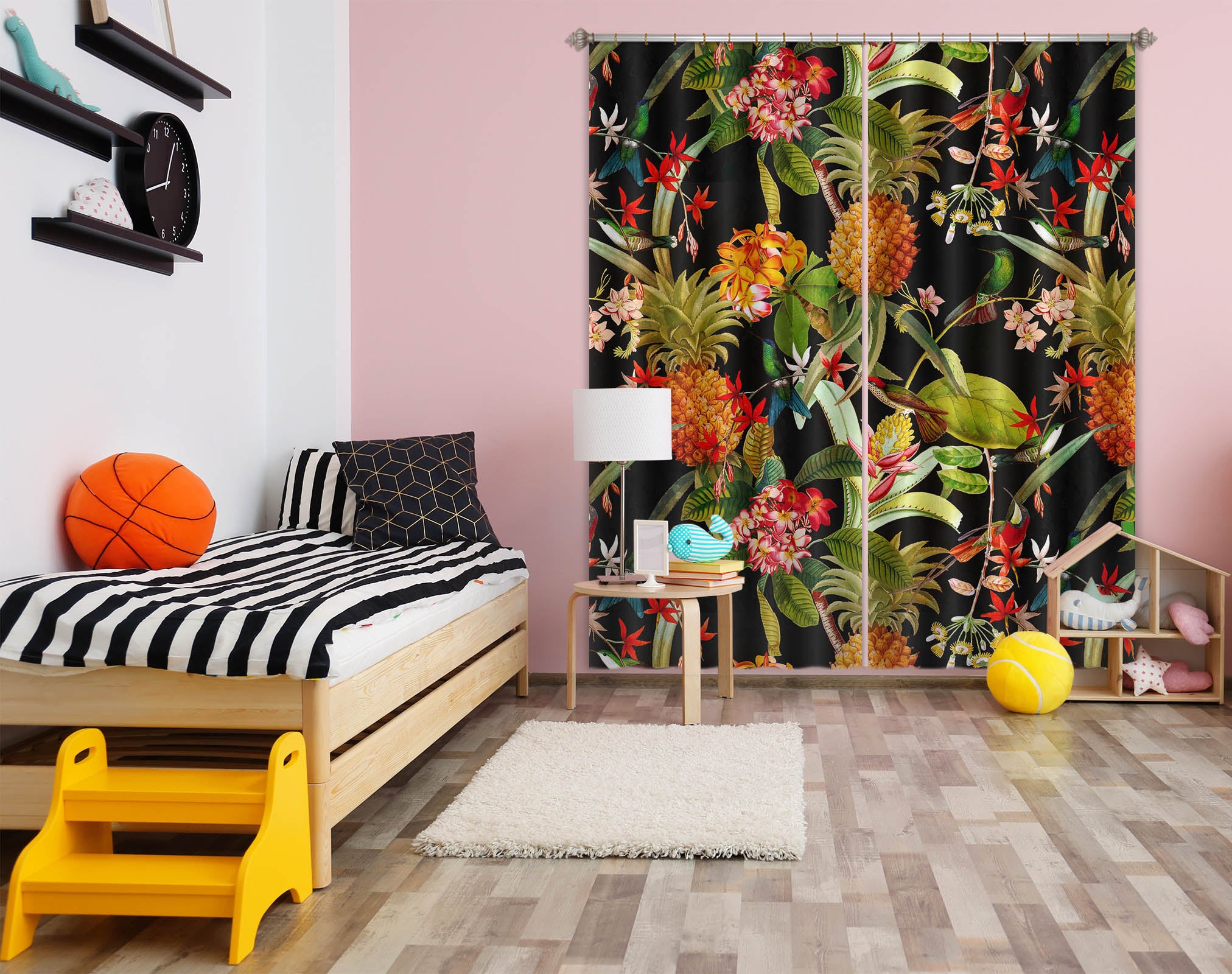 3D Bumper Fruit 161 Uta Naumann Curtain Curtains Drapes
