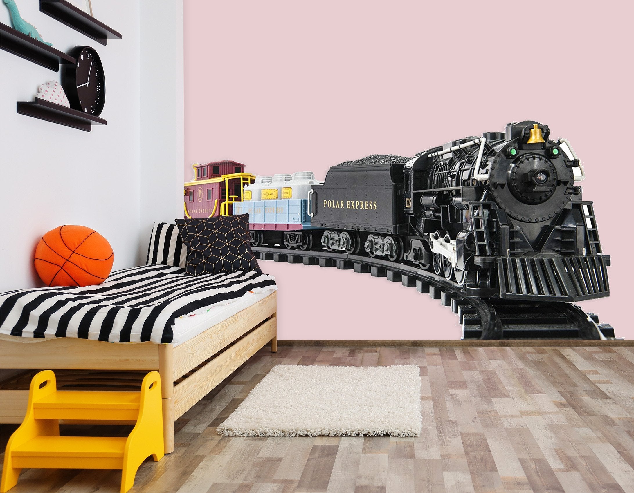 3D Black Train 0029 Vehicles Wallpaper AJ Wallpaper 