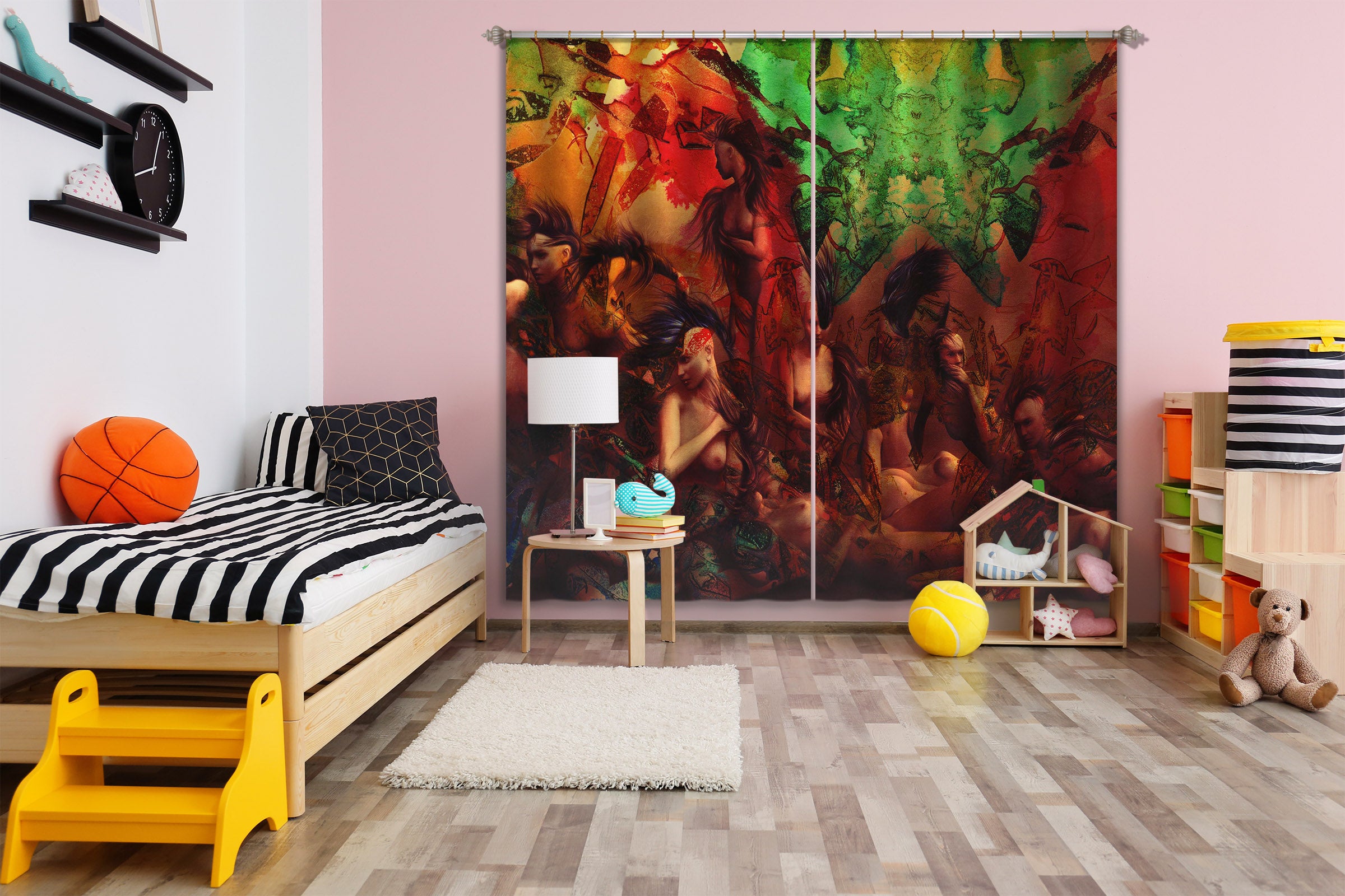 3D Life In Technicolor 045 Marco Cavazzana Curtain Curtains Drapes